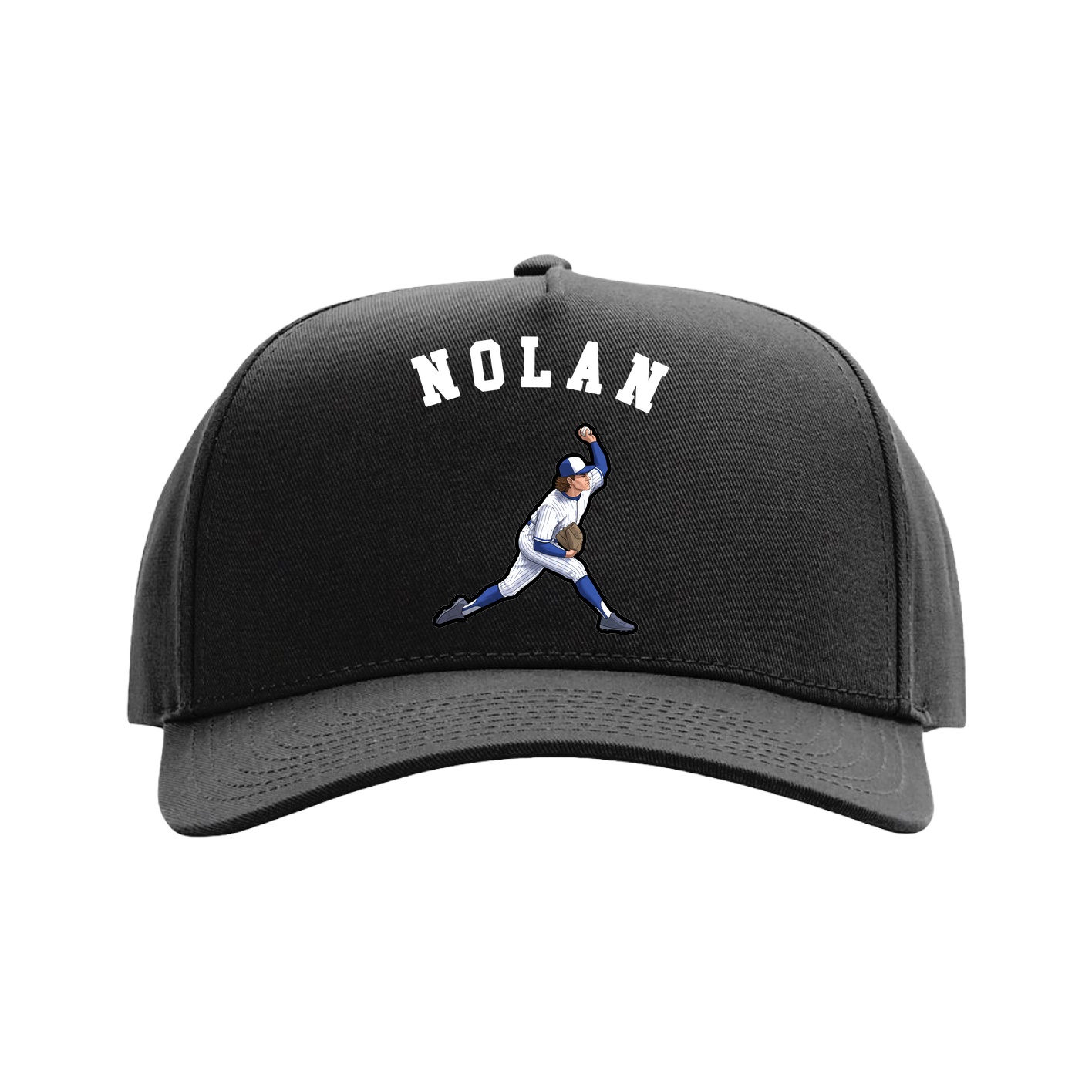 Full Fabric Five-Panel Champ Cap