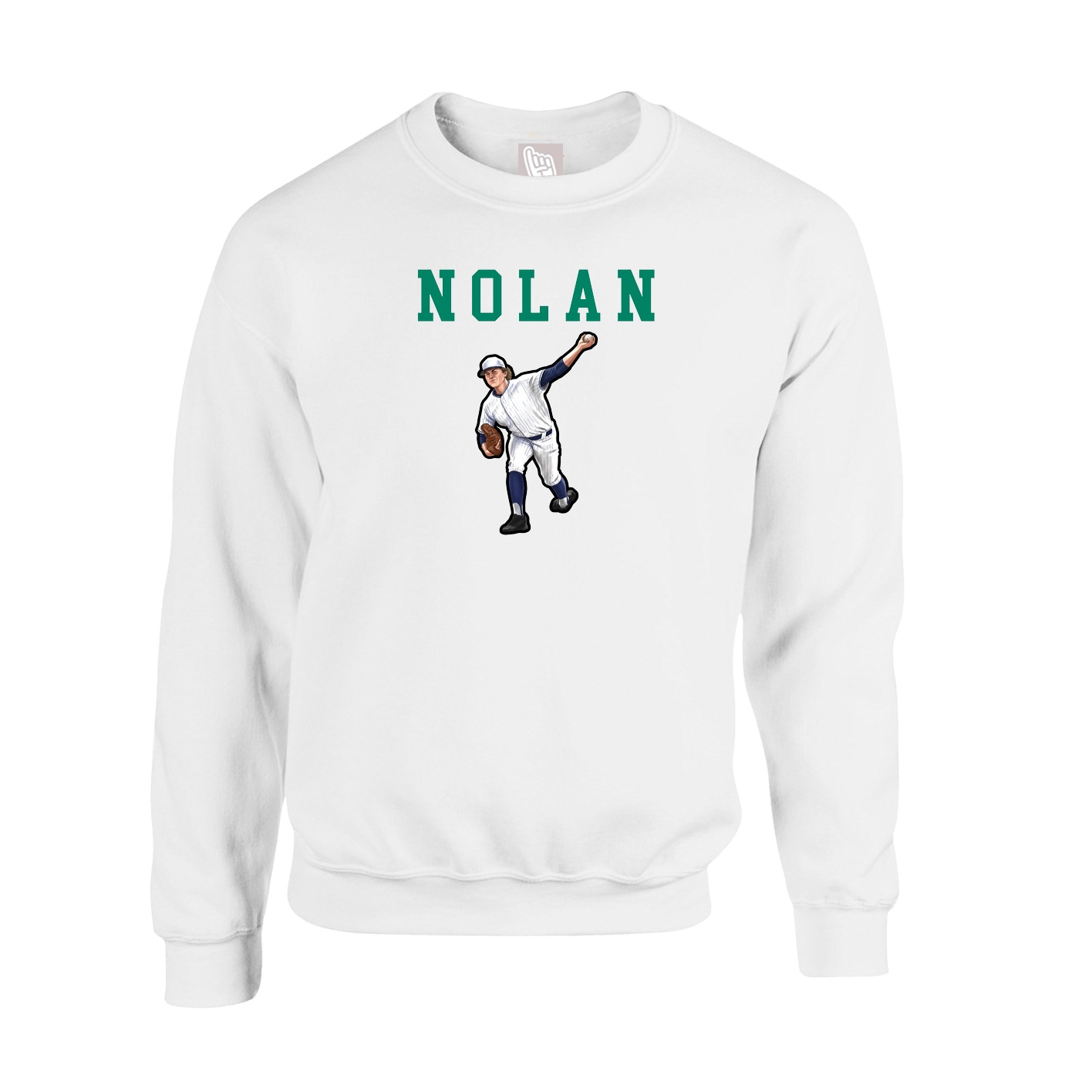 Fleece Crew — Shirsey in White
