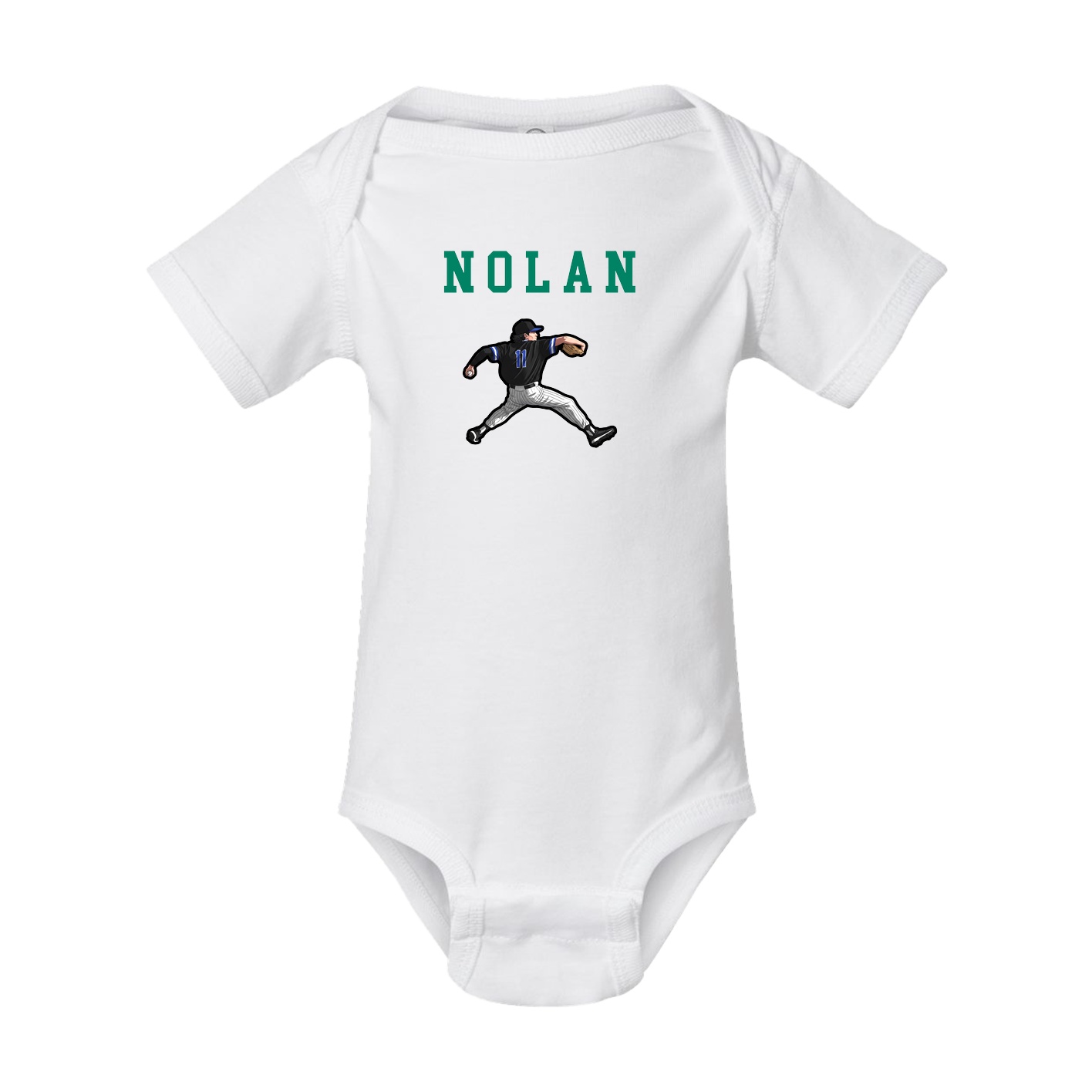 Baby Onesie — Shirsey in White