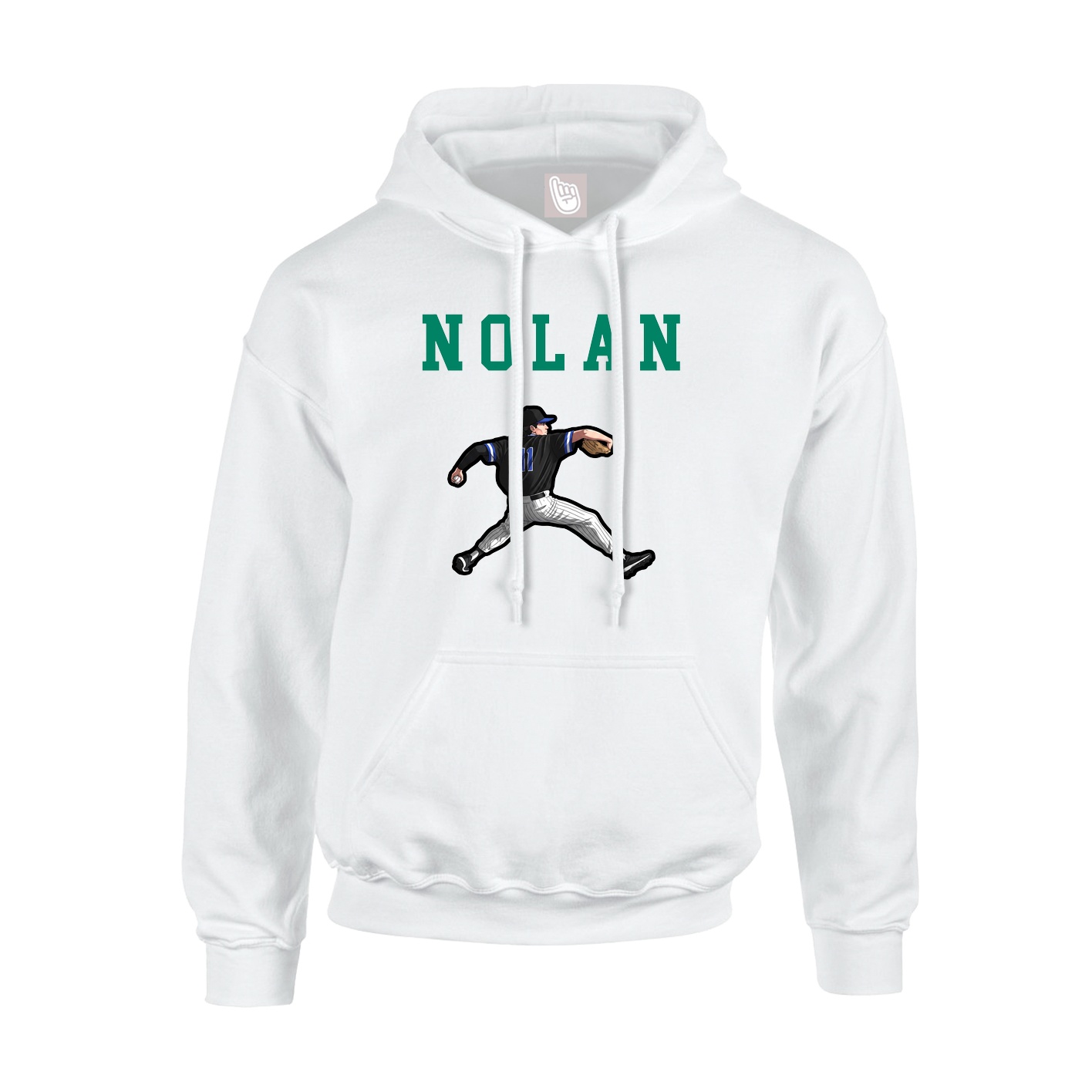 Youth Hoodie — Shirsey in White
