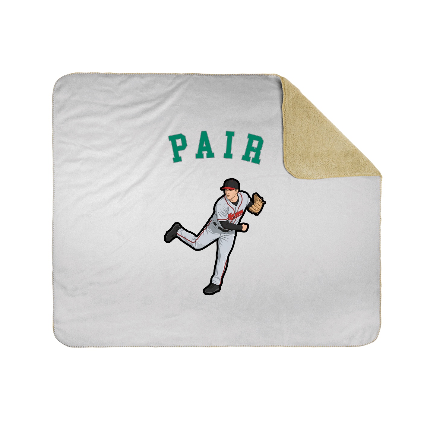 Throw Blanket — Shirsey Arch in White