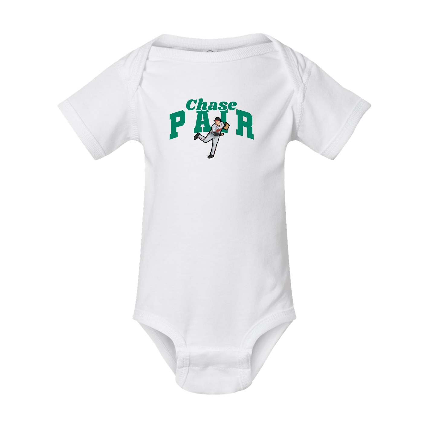 Baby Onesie — Signature Arch in White