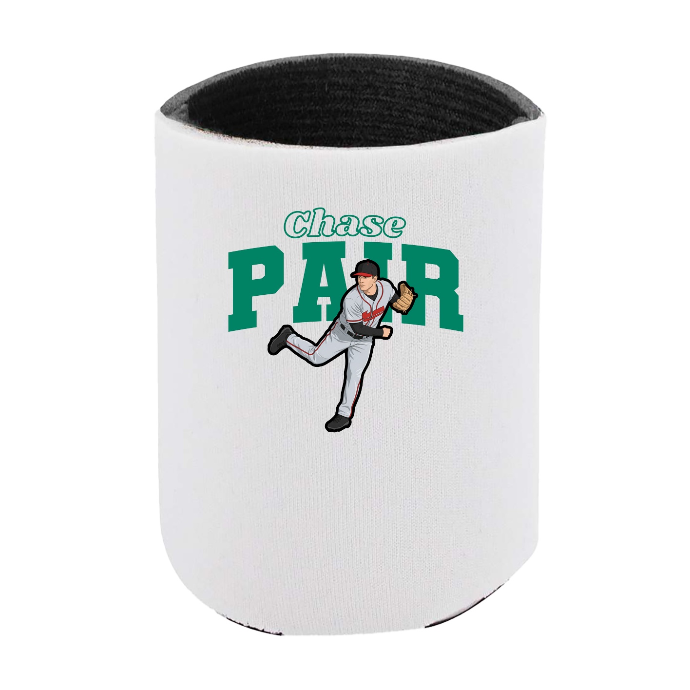 Can Holder — Name Arch in White