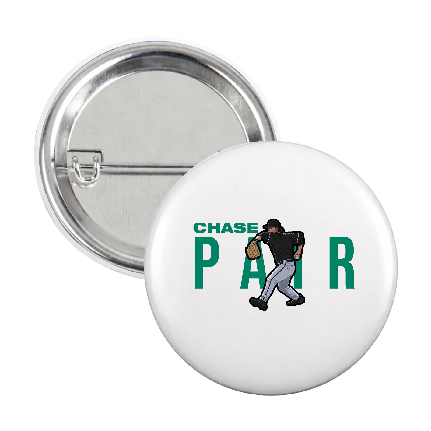 Game Day Button — Player Name in White