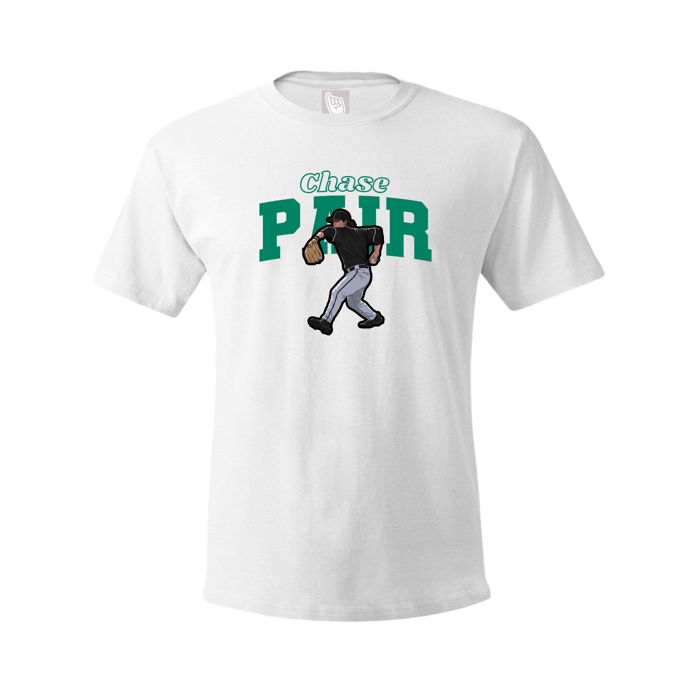 Tee — Name Arch in White