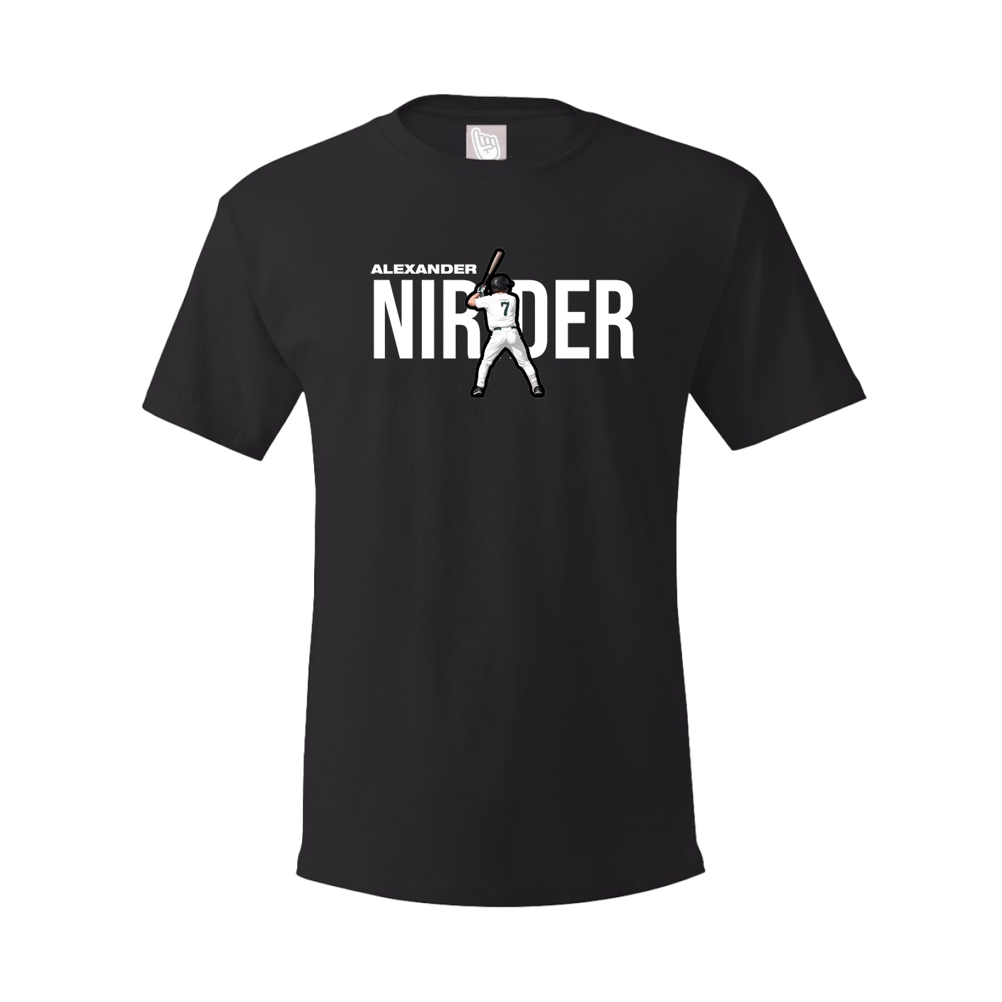Youth Tee — Player Name in Black
