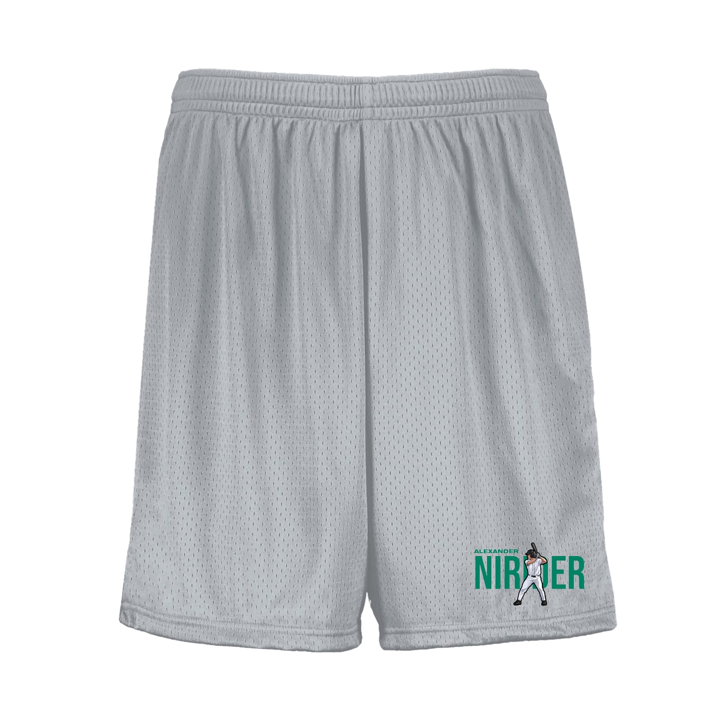 Shorts — Player Name in Silver