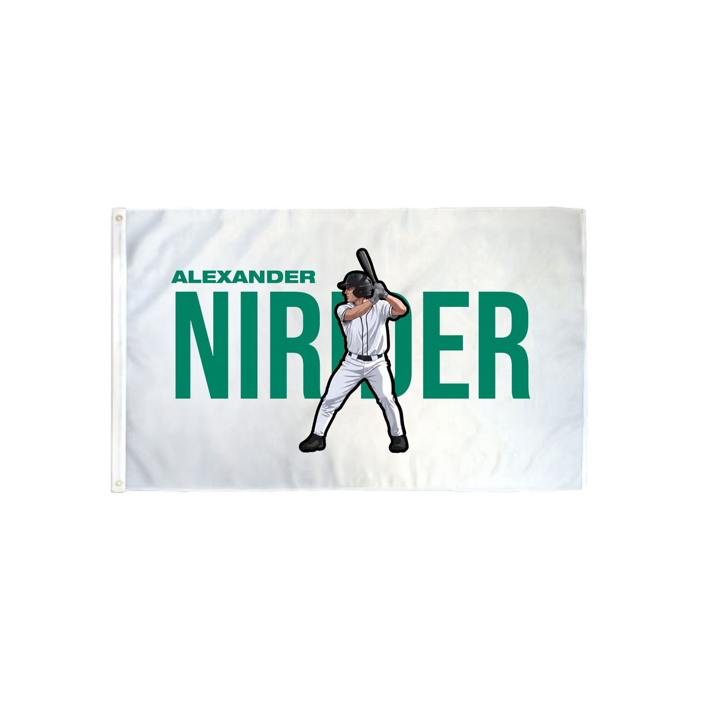 3x5 Flag — Player Name in Classic