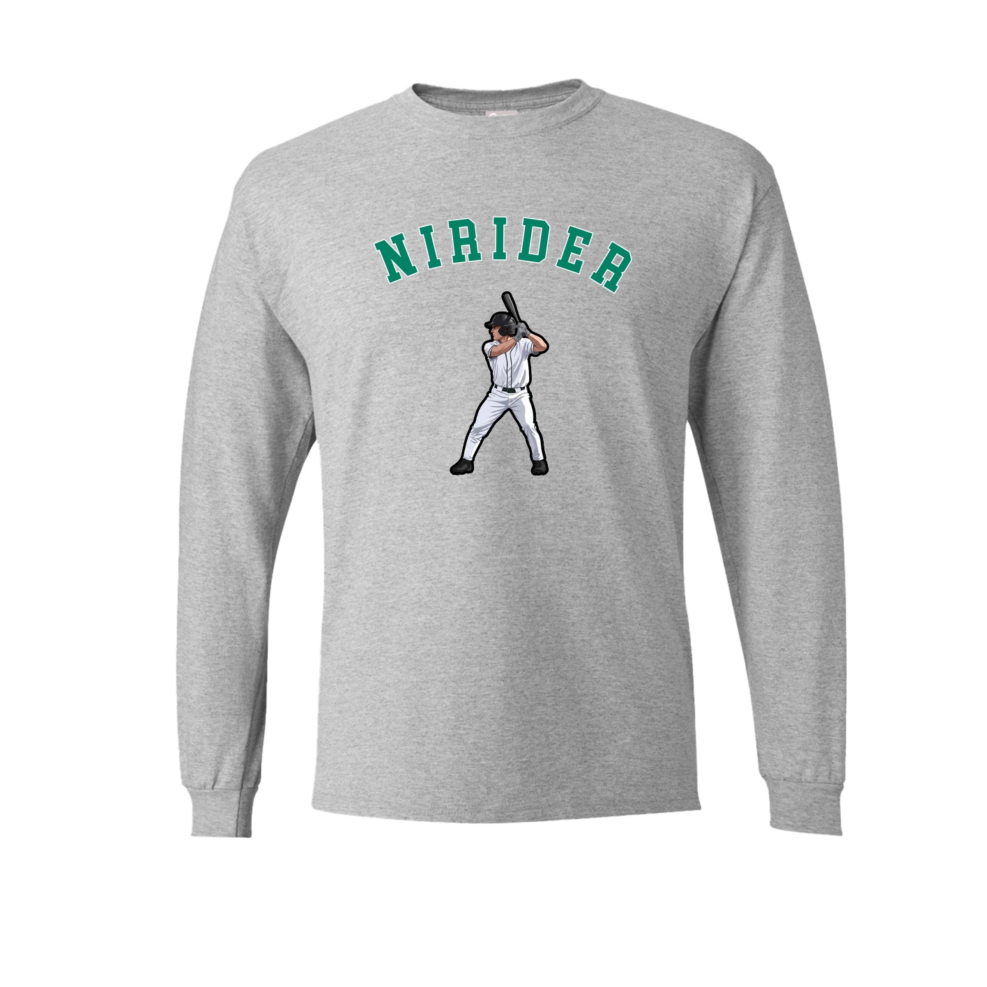 Long Sleeve Tee — Shirsey Arch in Grey