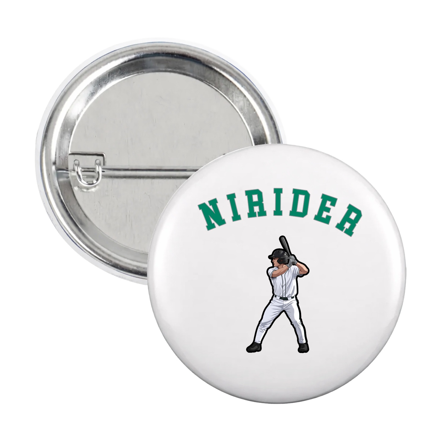 Game Day Button — Shirsey Arch in White