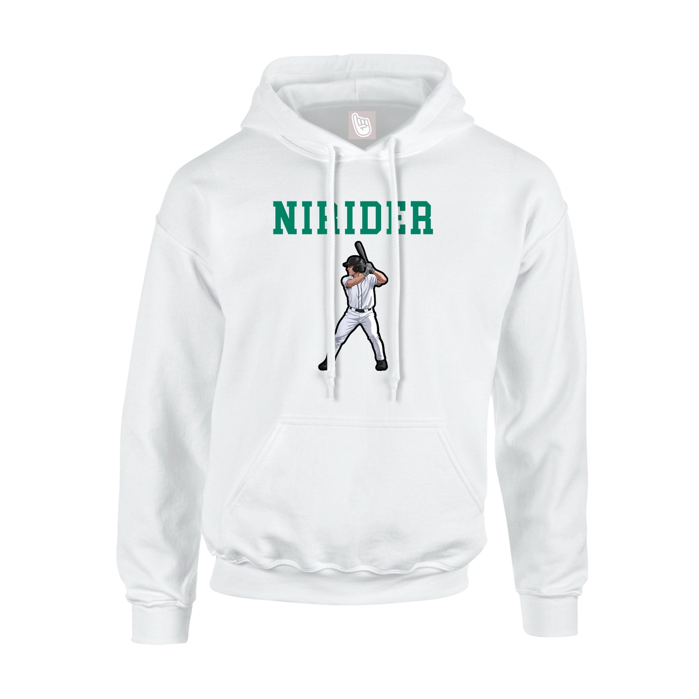 Youth Hoodie — Shirsey in White