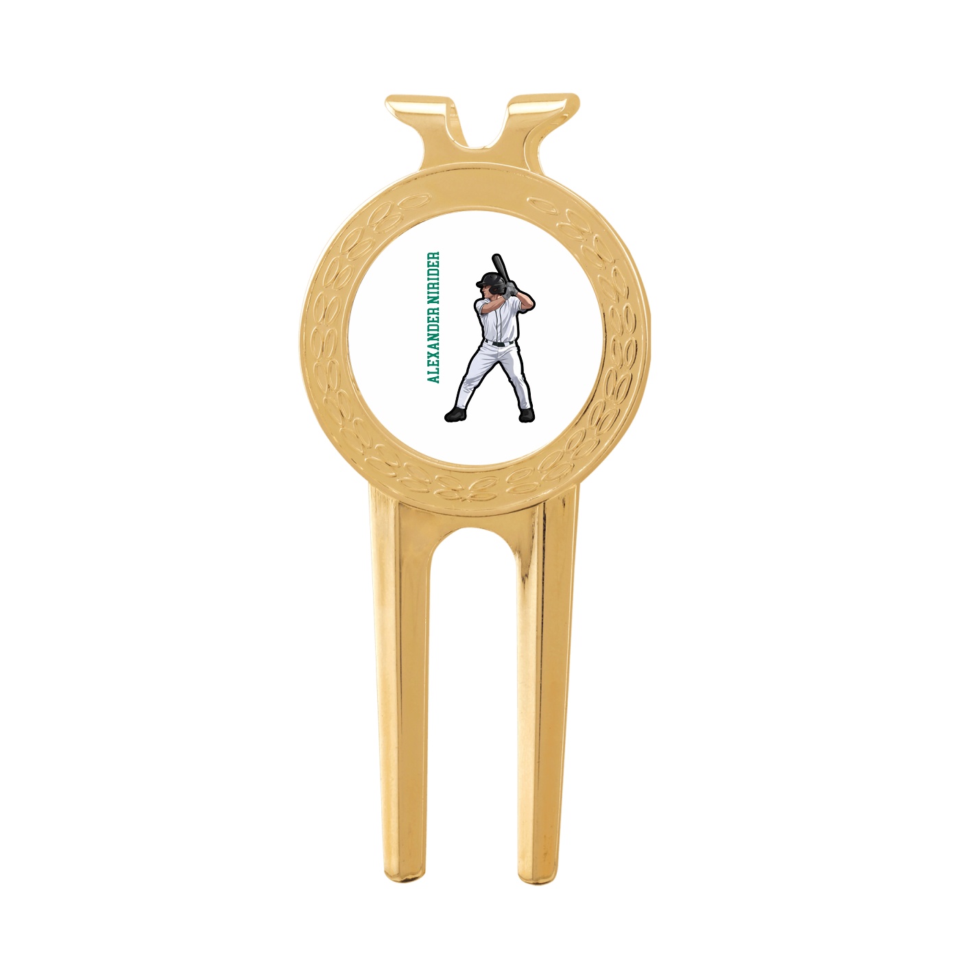 Divot Tool with Ball Marker — Name Vertical in Classic