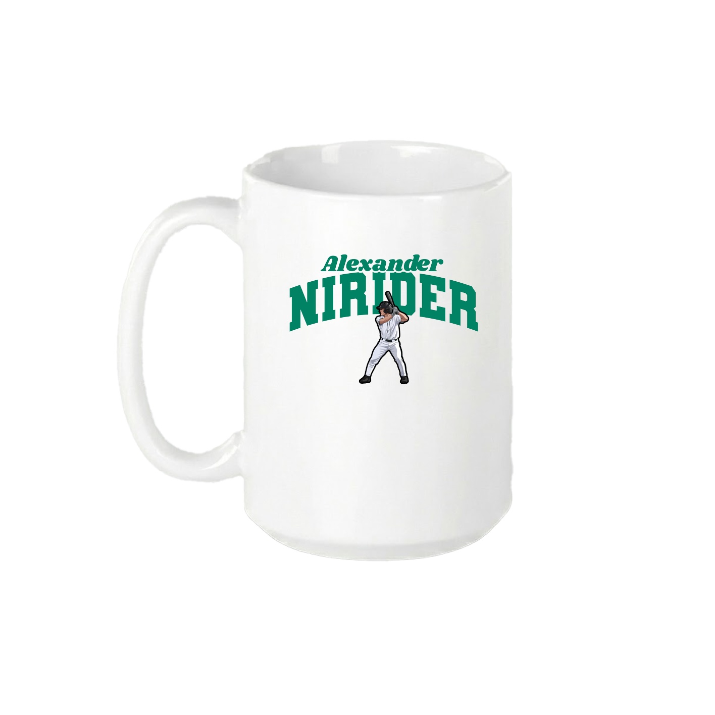 15oz Coffee Mug — Signature Arch in White