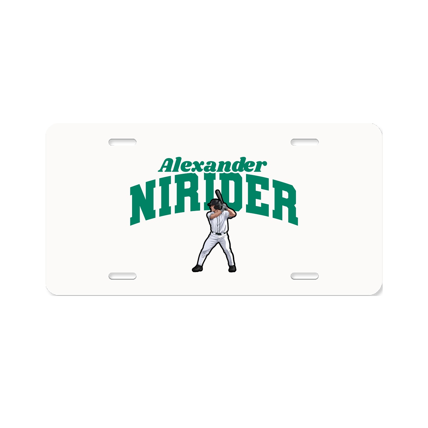 License Plate — Signature Arch in Classic