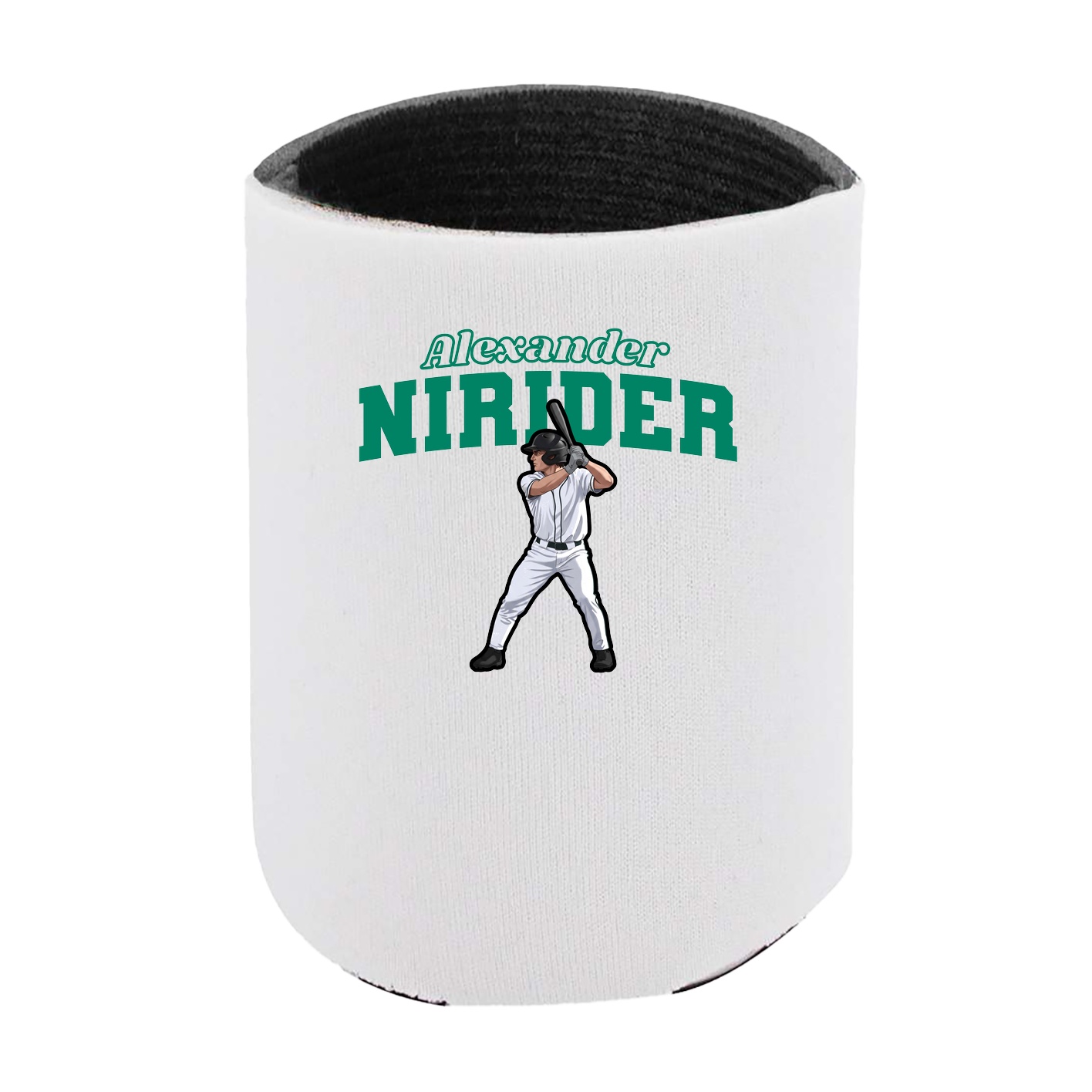 Can Holder — Name Arch in White