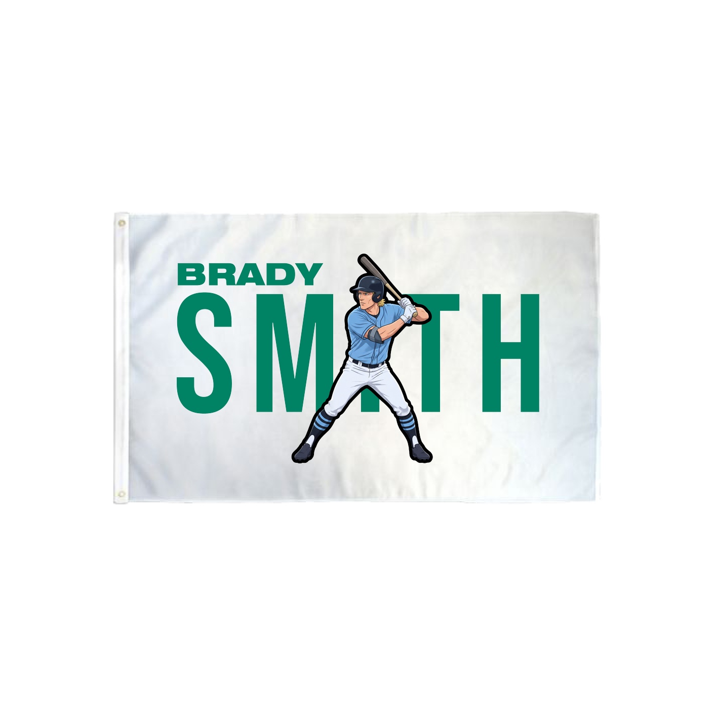 3x5 Flag — Player Name in Classic