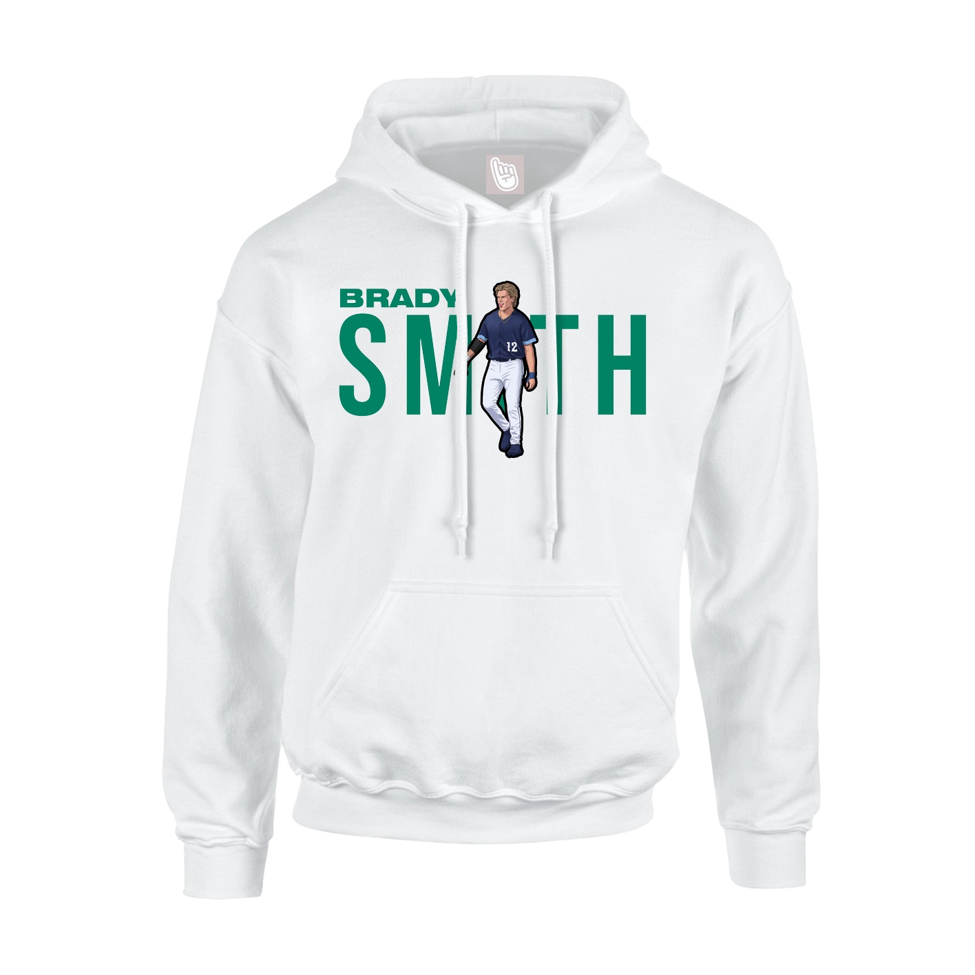 Hoodie — Player Name in White