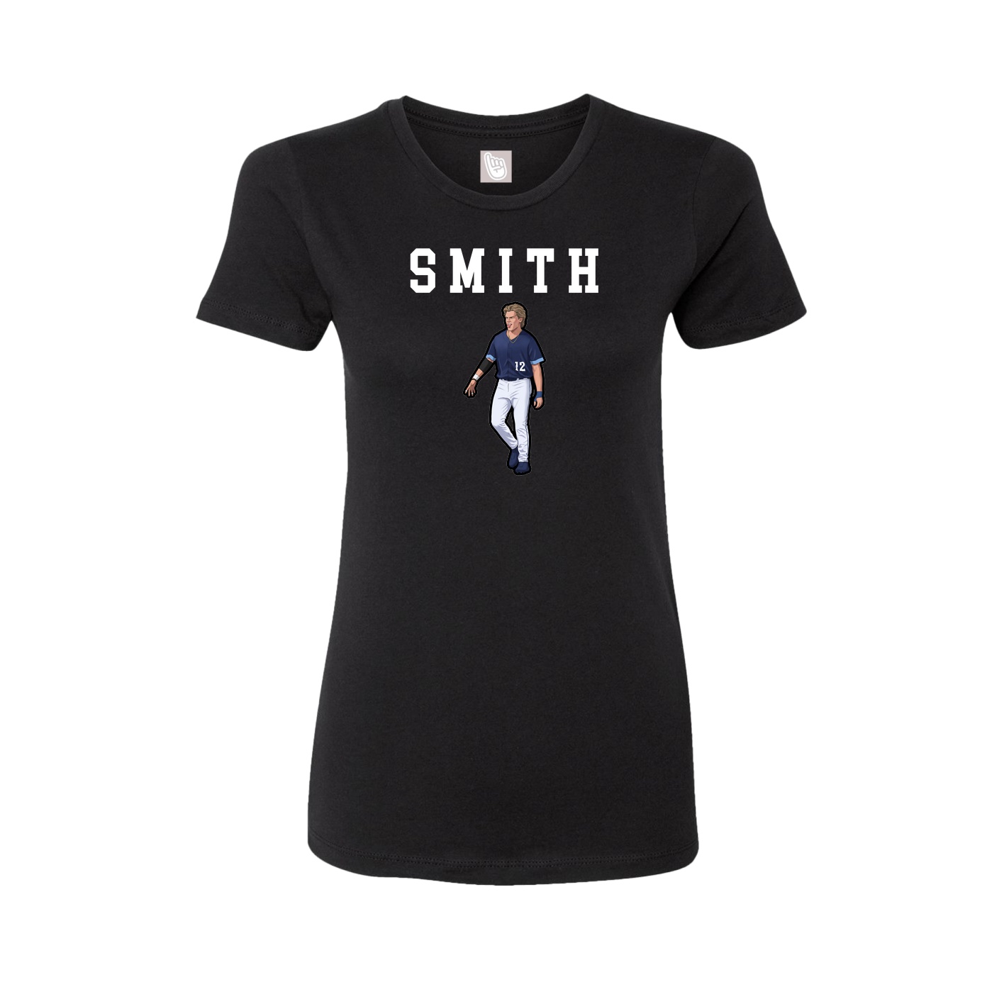 Fitted Women's Tee — Shirsey in Black