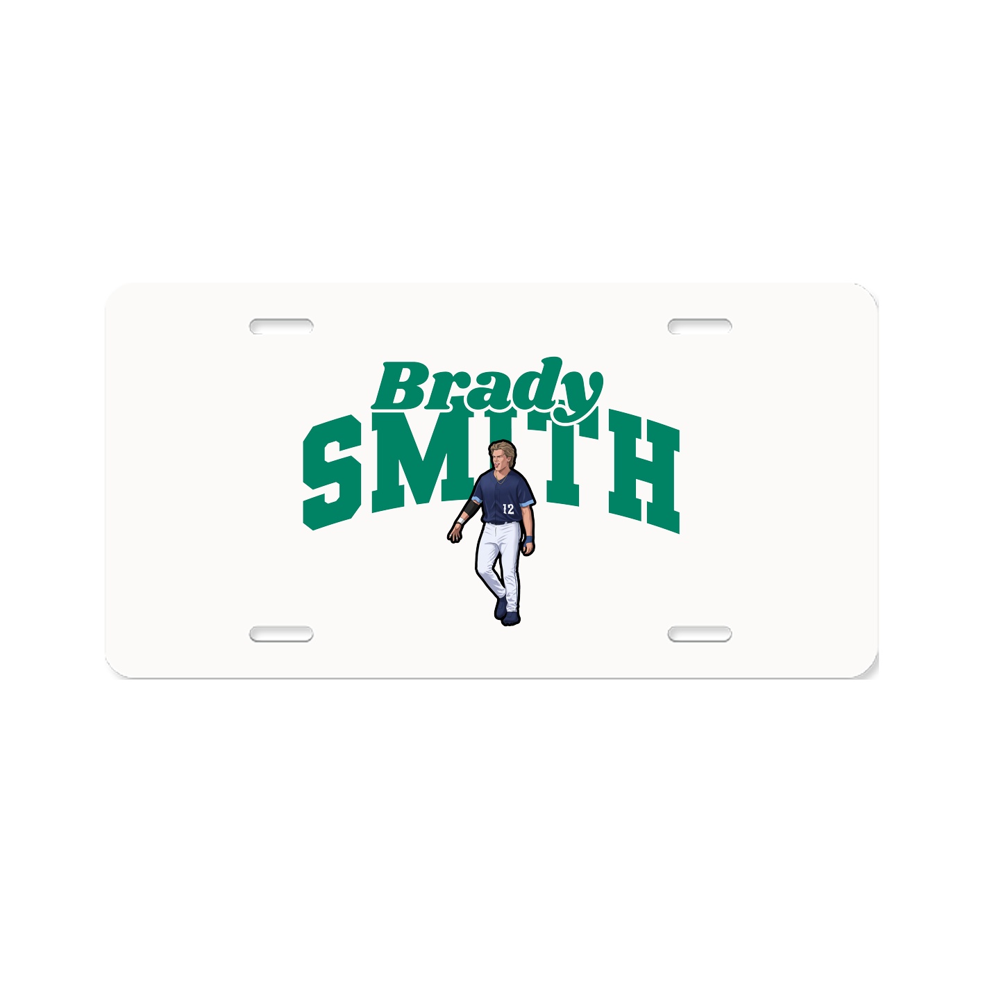 License Plate — Signature Arch in Classic