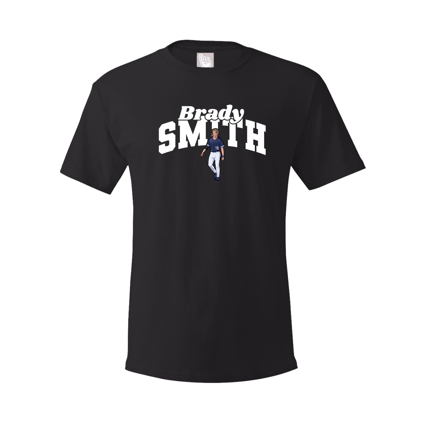 Youth Tee — Signature Arch in Black