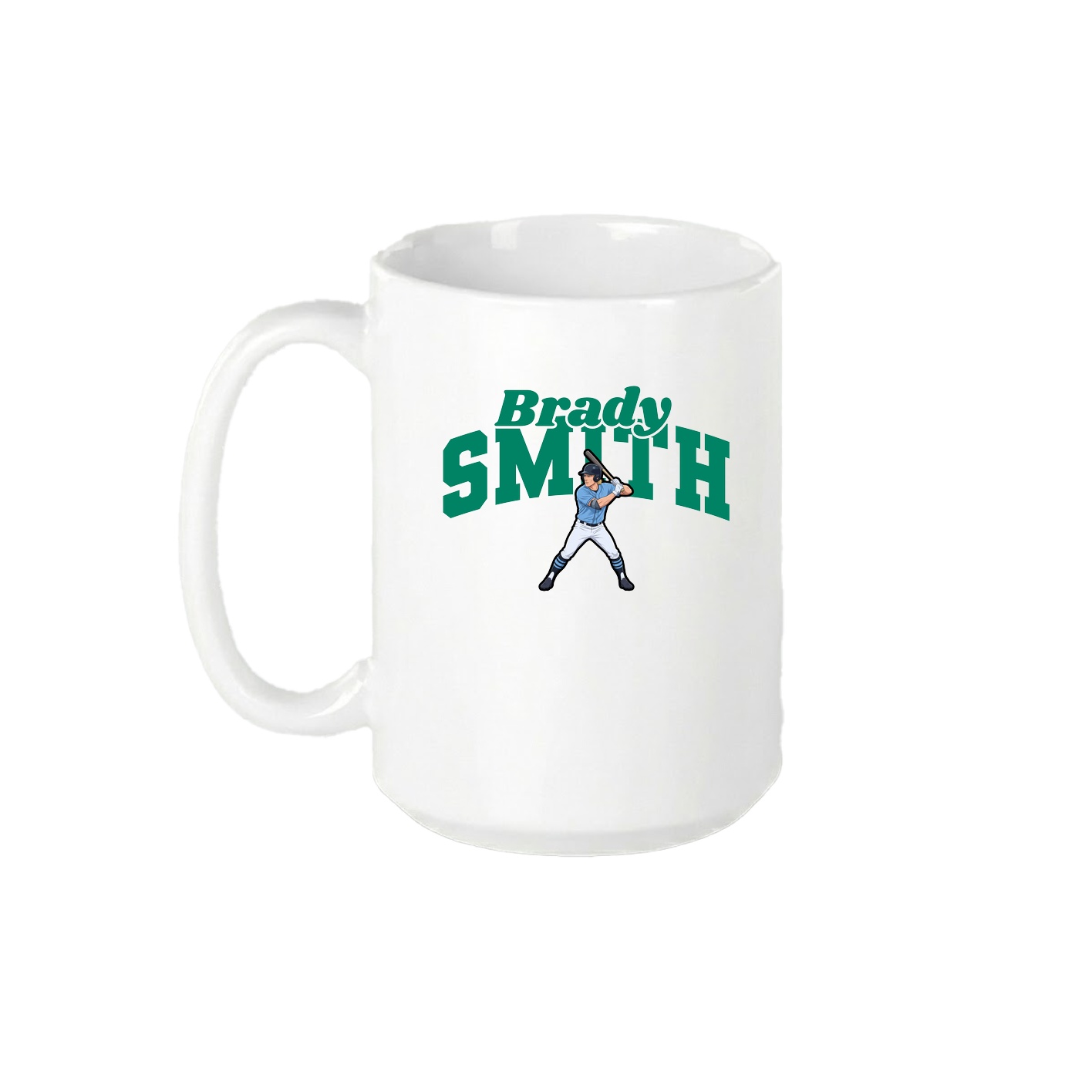 15oz Coffee Mug — Signature Arch in White