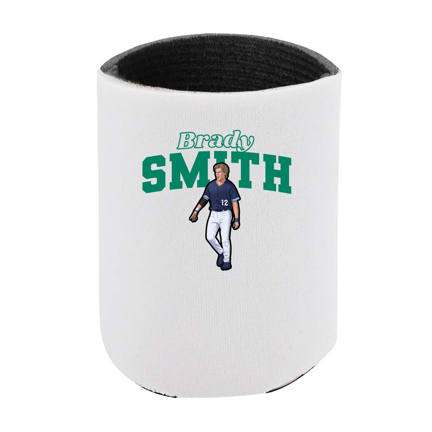 Can Holder — Name Arch in White