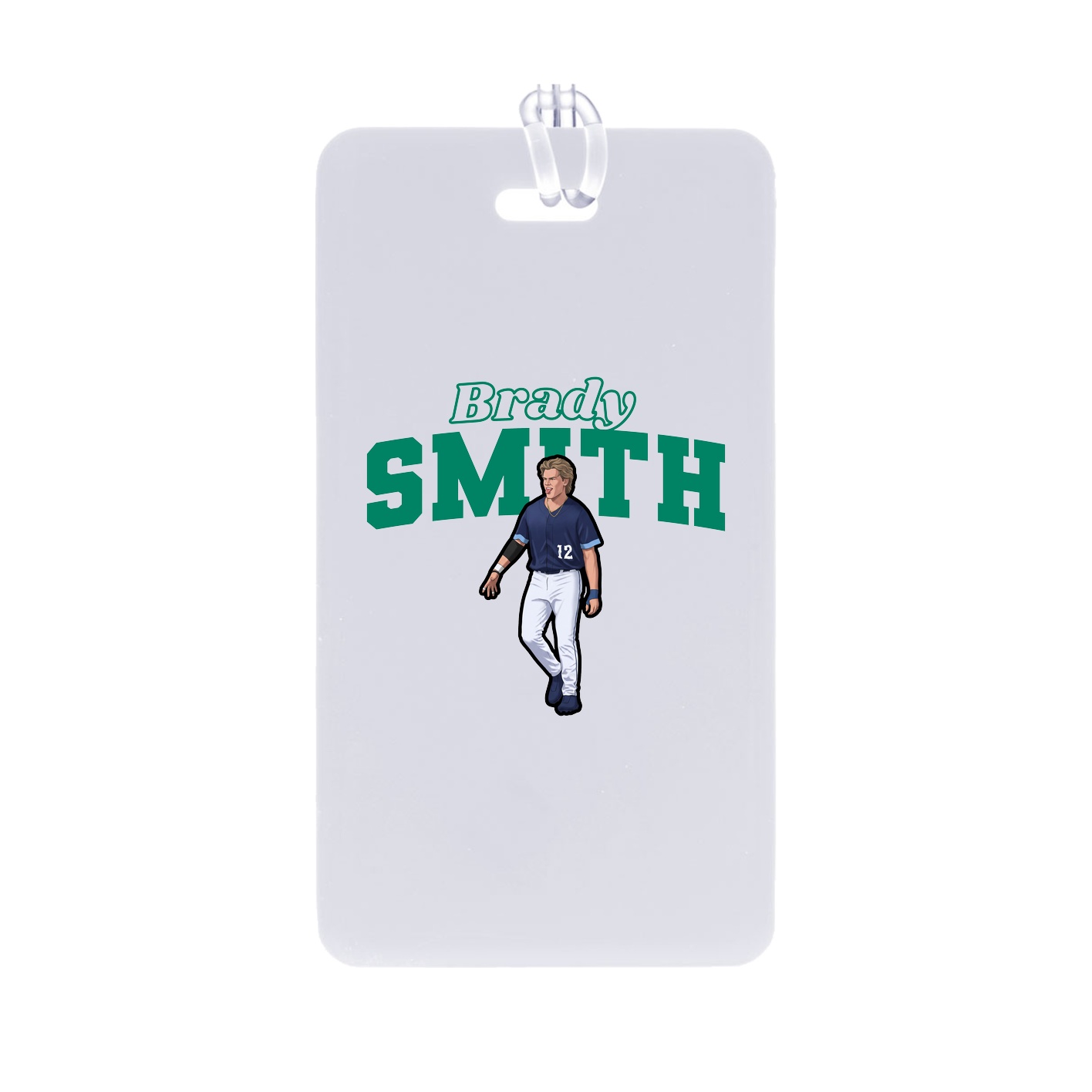 Bag Tag — Name Arch in Classic