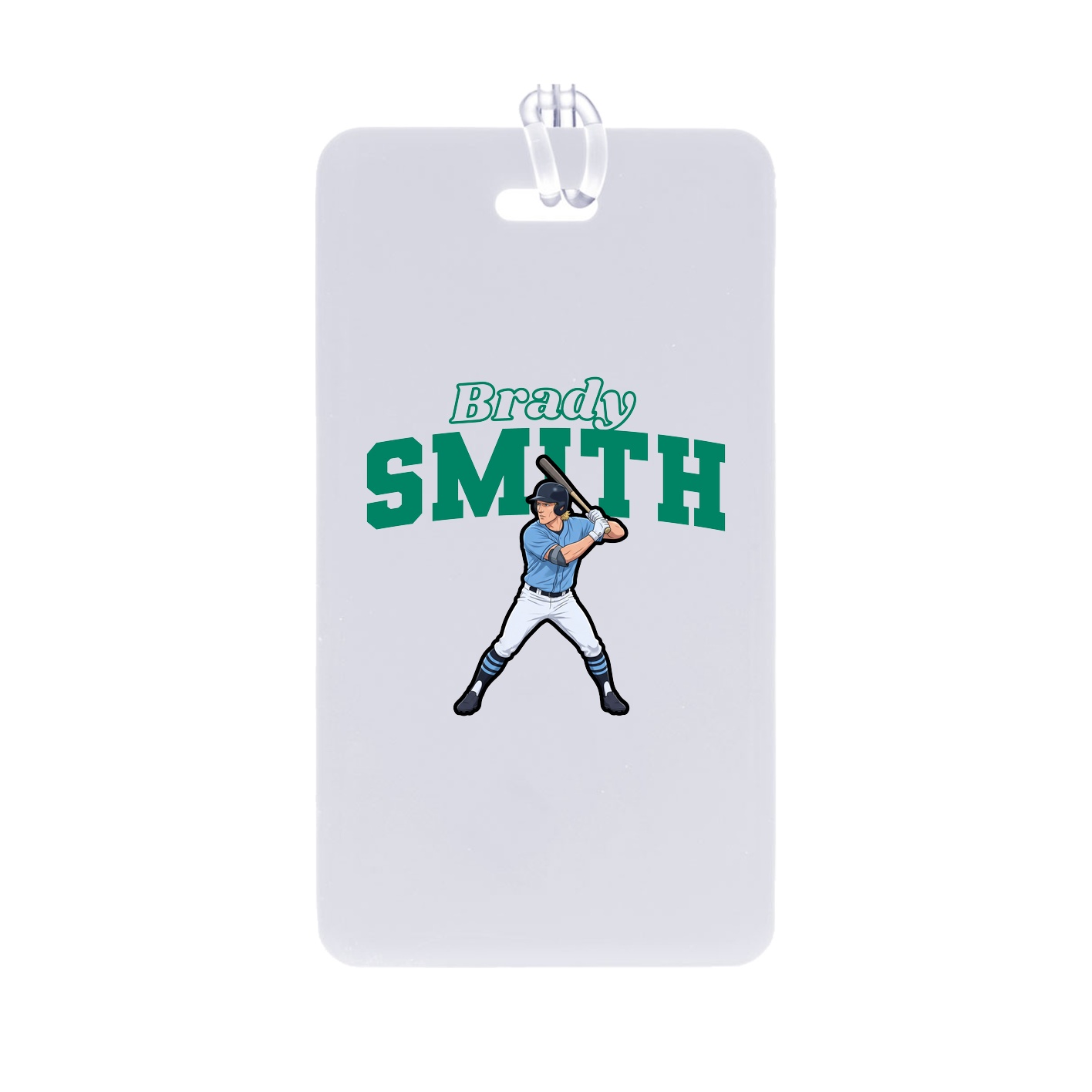 Bag Tag — Name Arch in Classic
