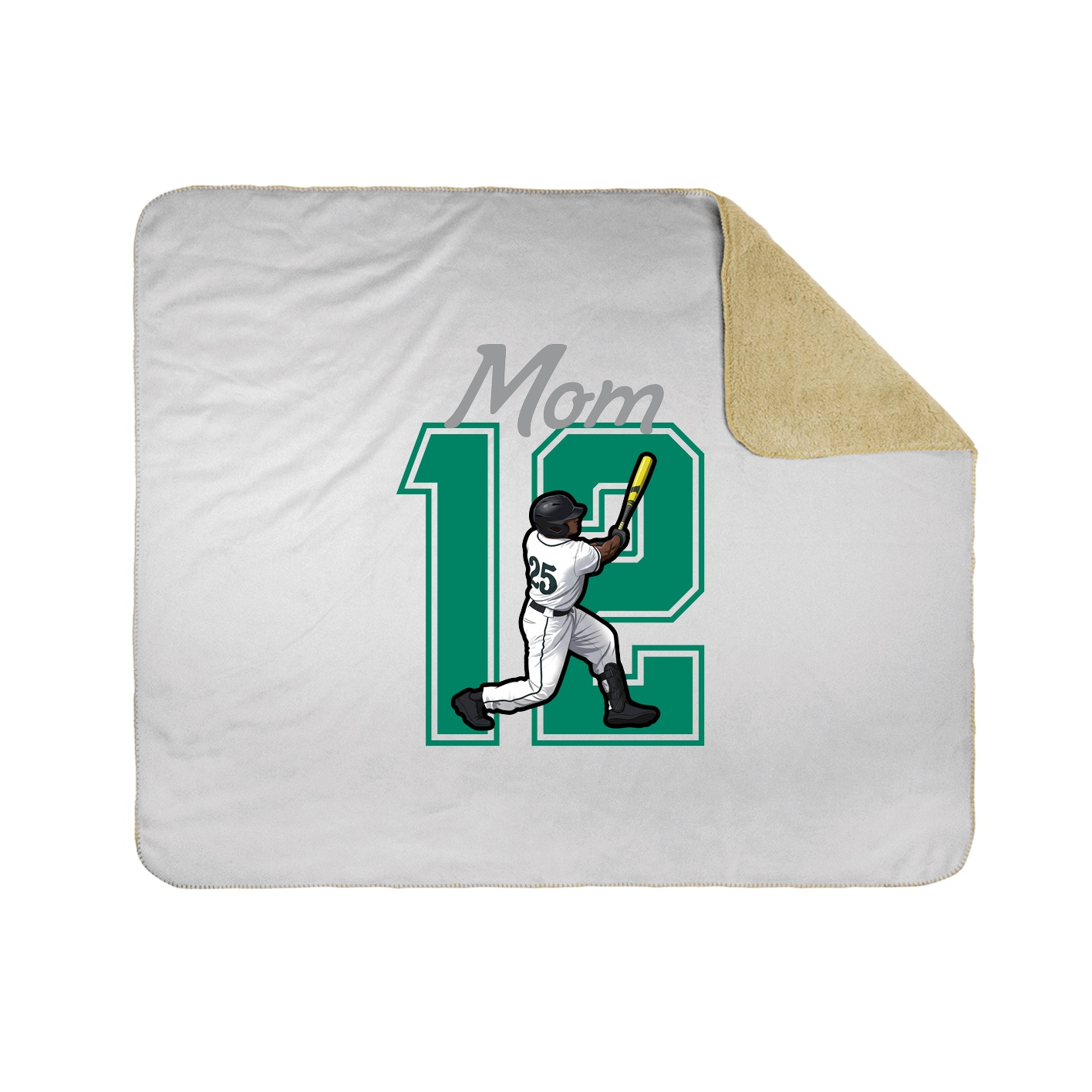 Throw Blanket — Mothers Day Shirsey in White