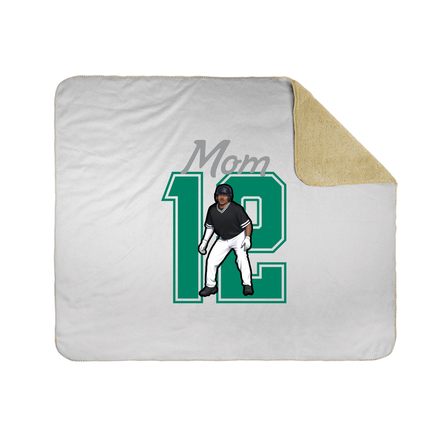 Throw Blanket — Mothers Day Shirsey in White
