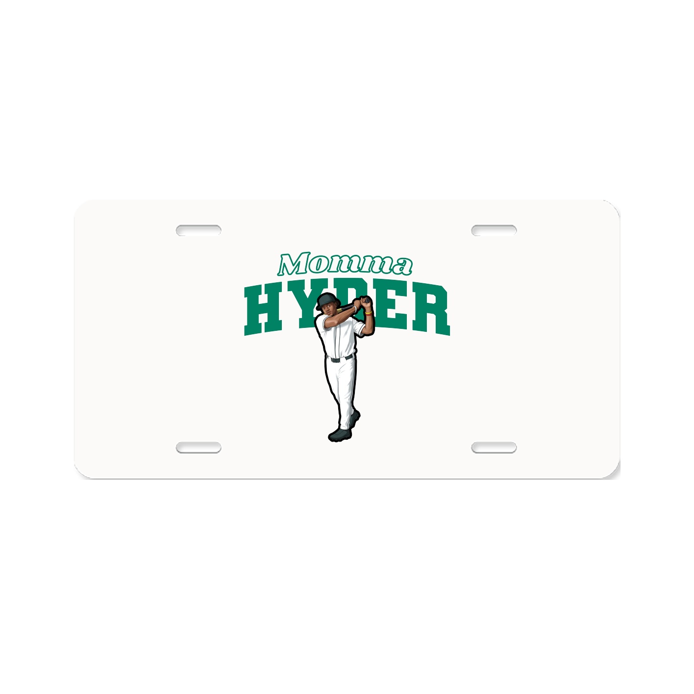 License Plate — Mothers Day Block in Classic