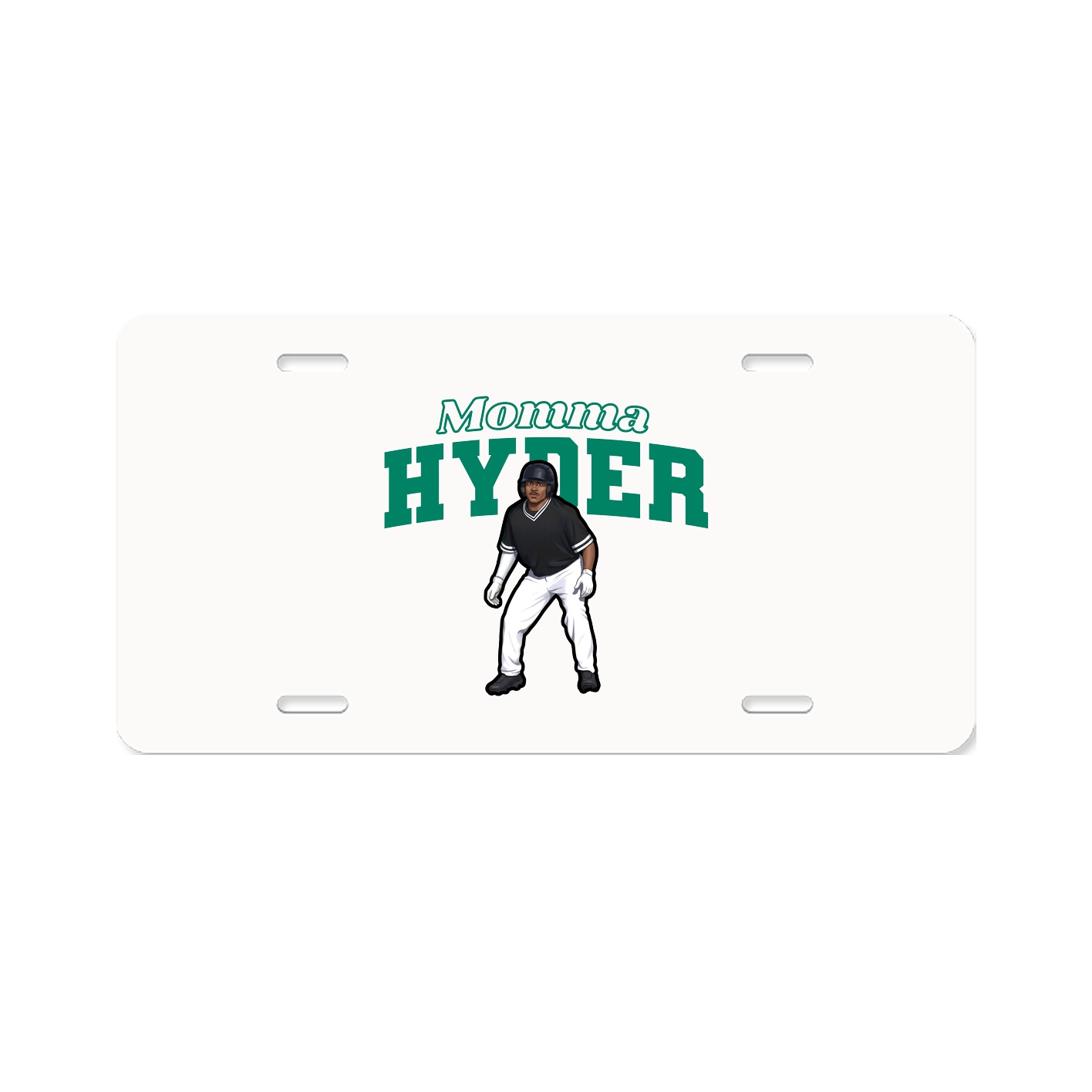 License Plate — Mothers Day Block in Classic