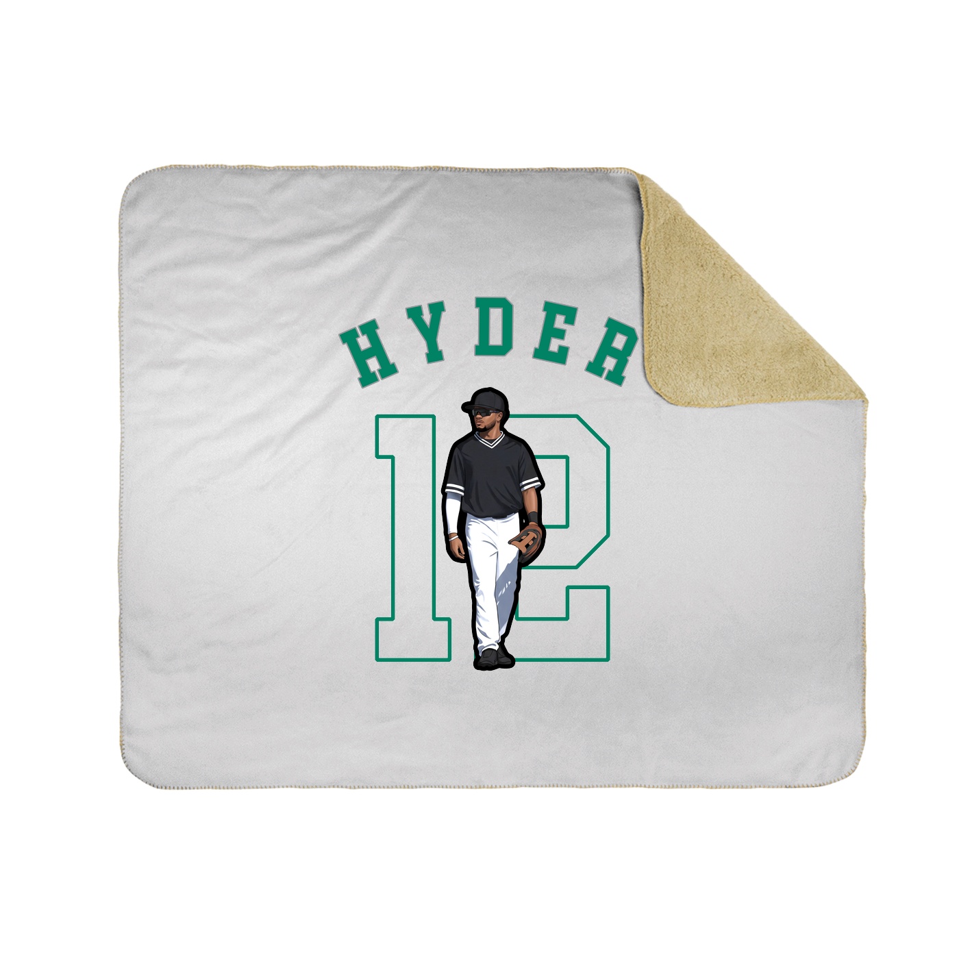 Throw Blanket — Shirsey Arch in White