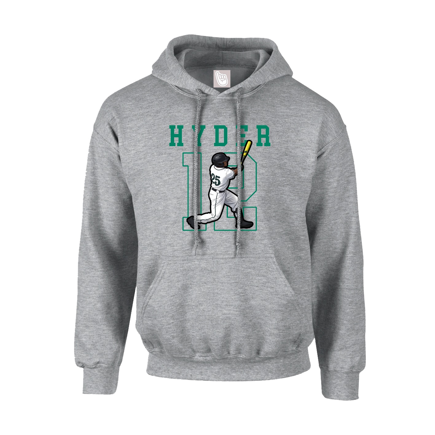 Hoodie — Shirsey in Grey