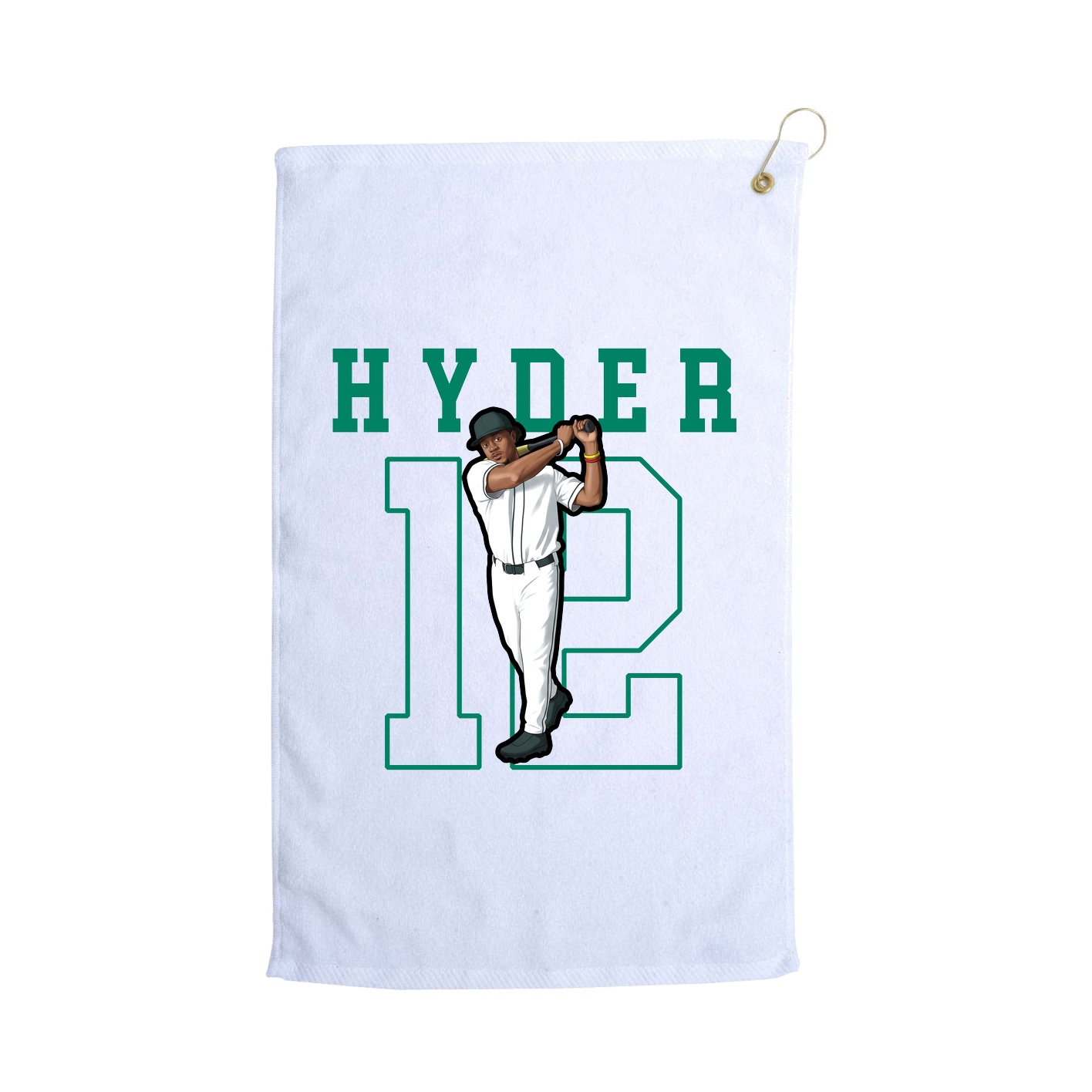 Golf Towel — Shirsey in White