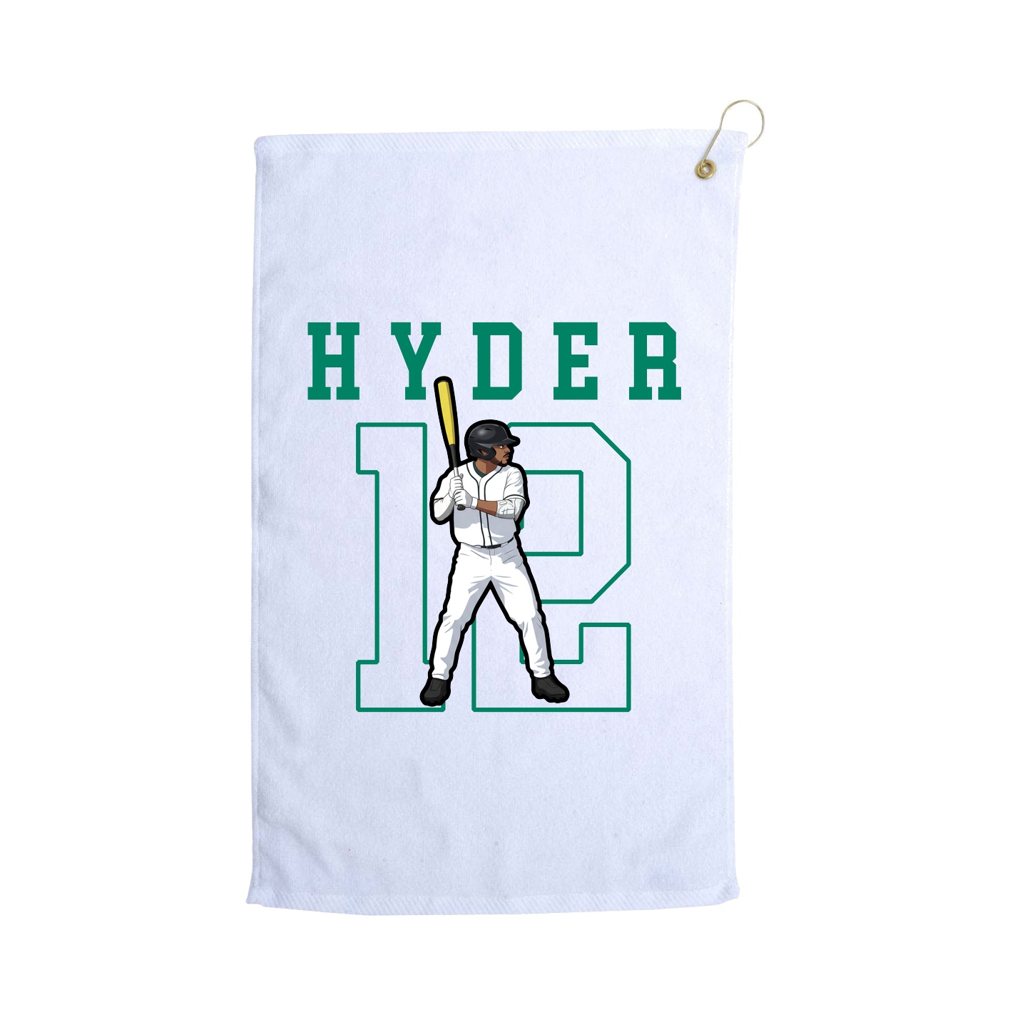Golf Towel — Shirsey in White