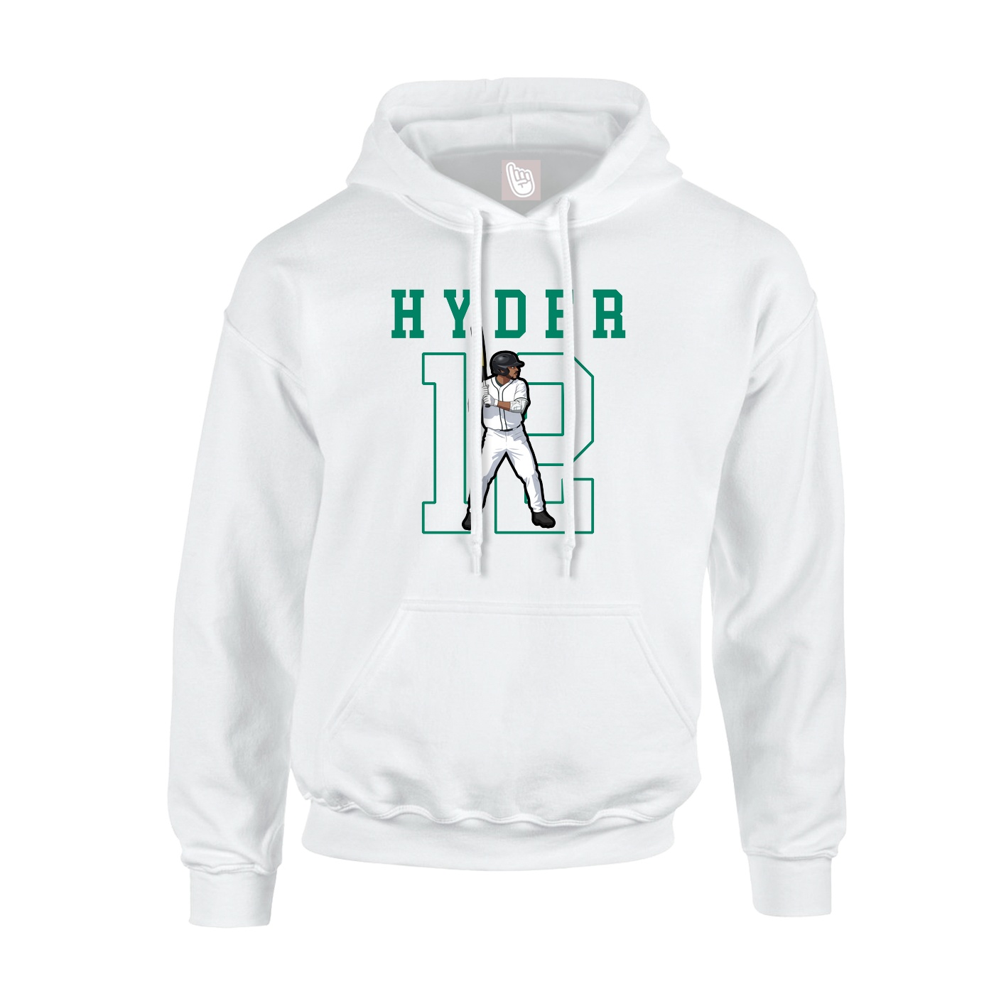 Hoodie — Shirsey in White