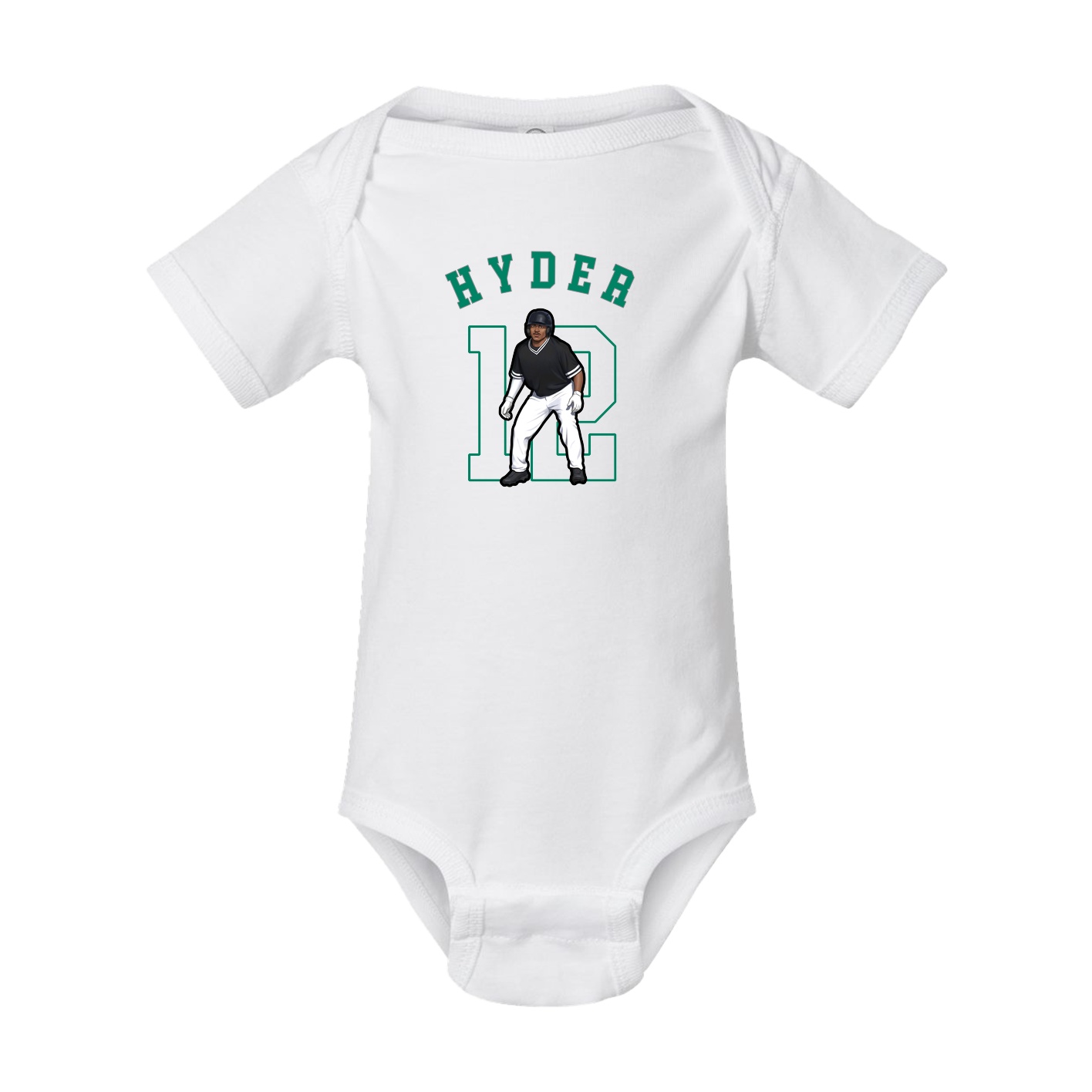 Baby Onesie — Shirsey Arch in White