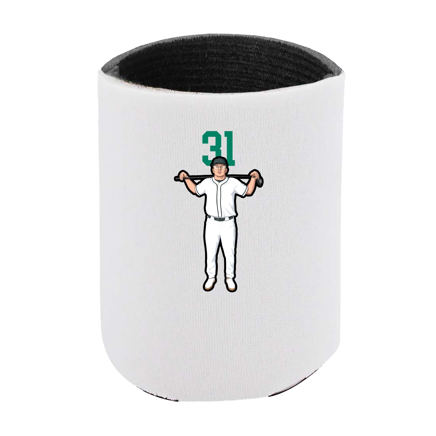 Can Holder — Number Top in White