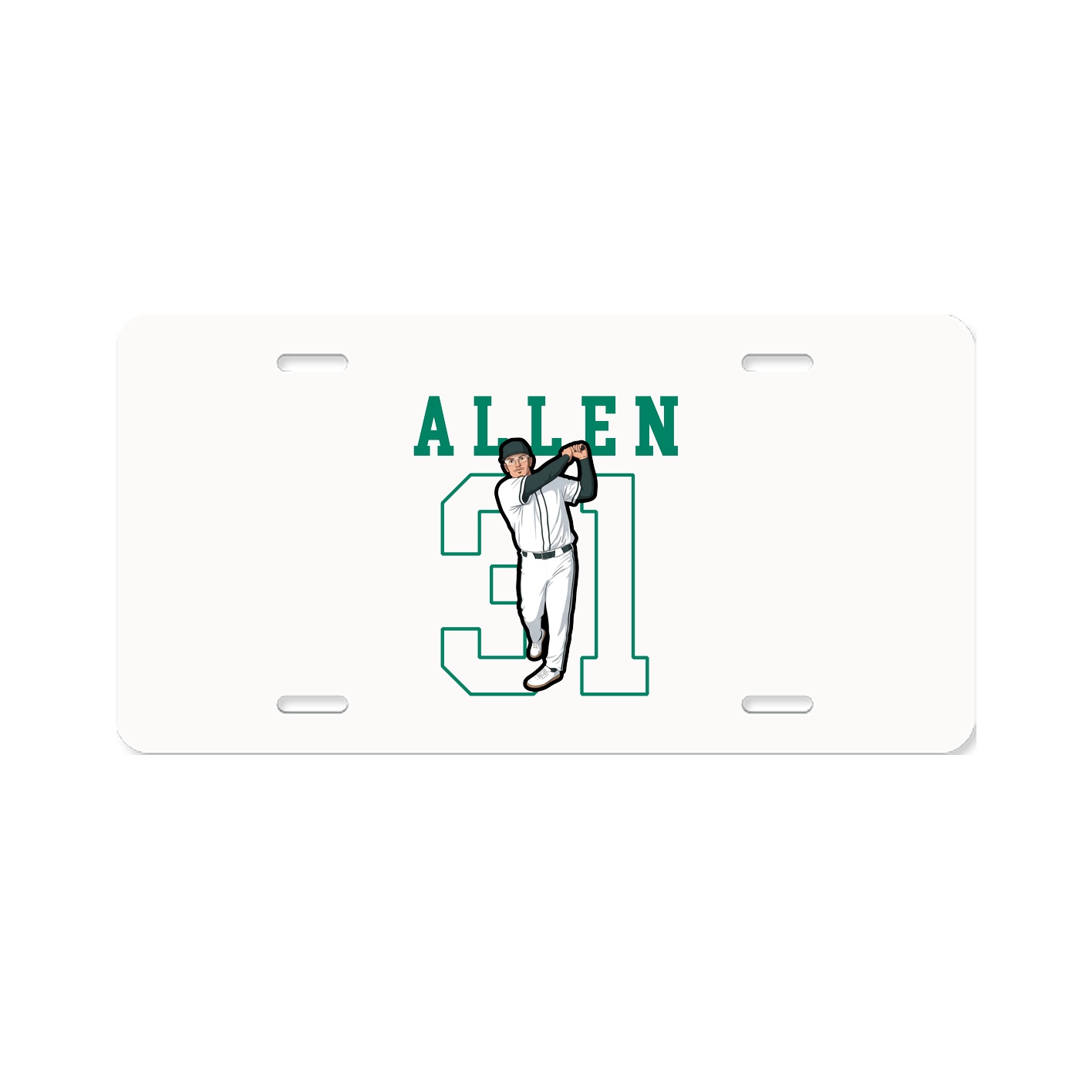 License Plate — Shirsey in Classic