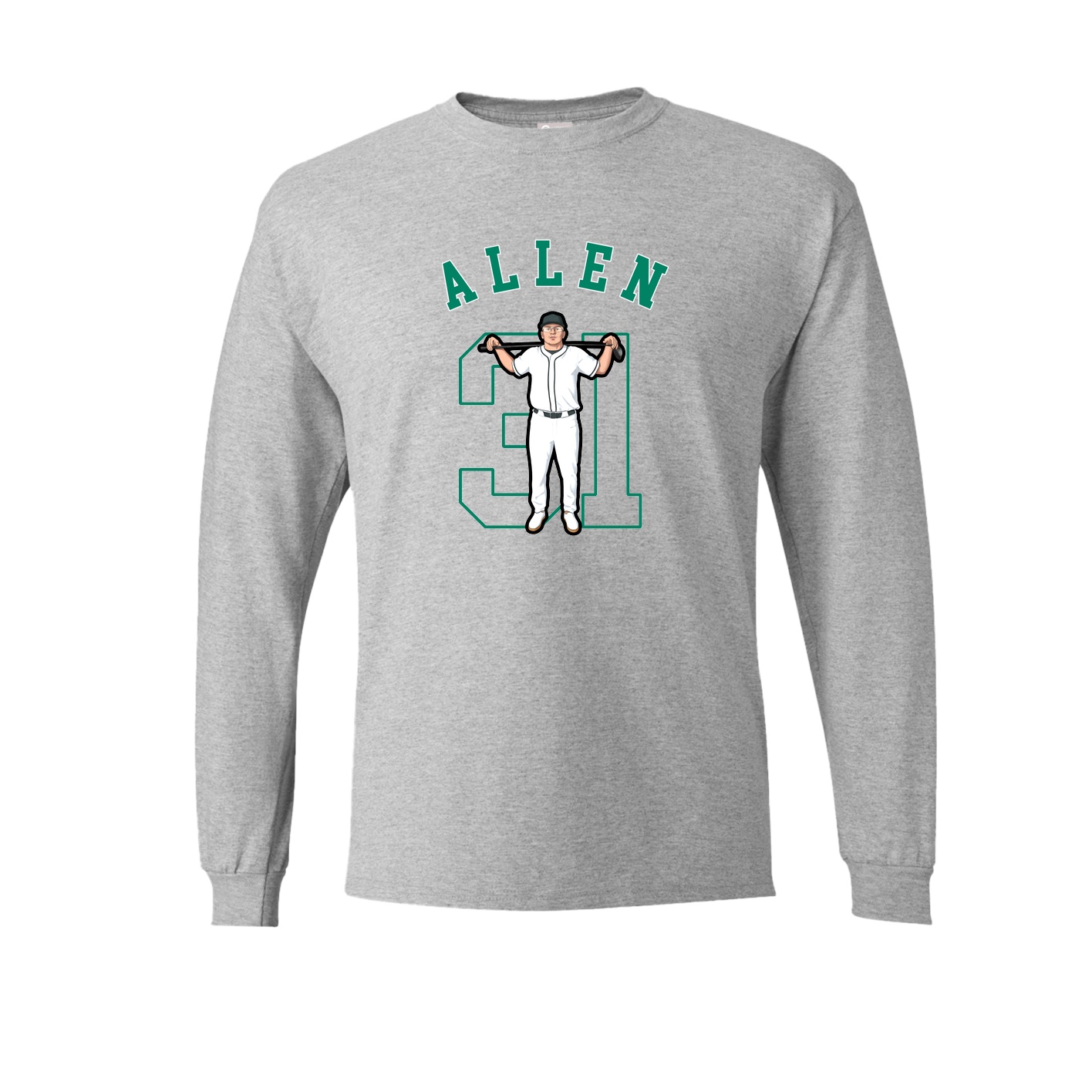 Long Sleeve Tee — Shirsey Arch in Grey