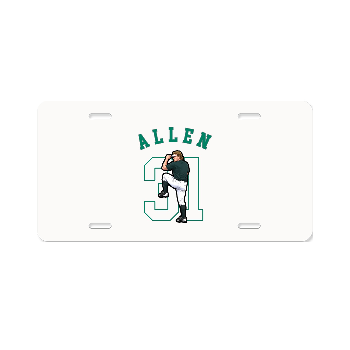License Plate — Shirsey Arch in Classic
