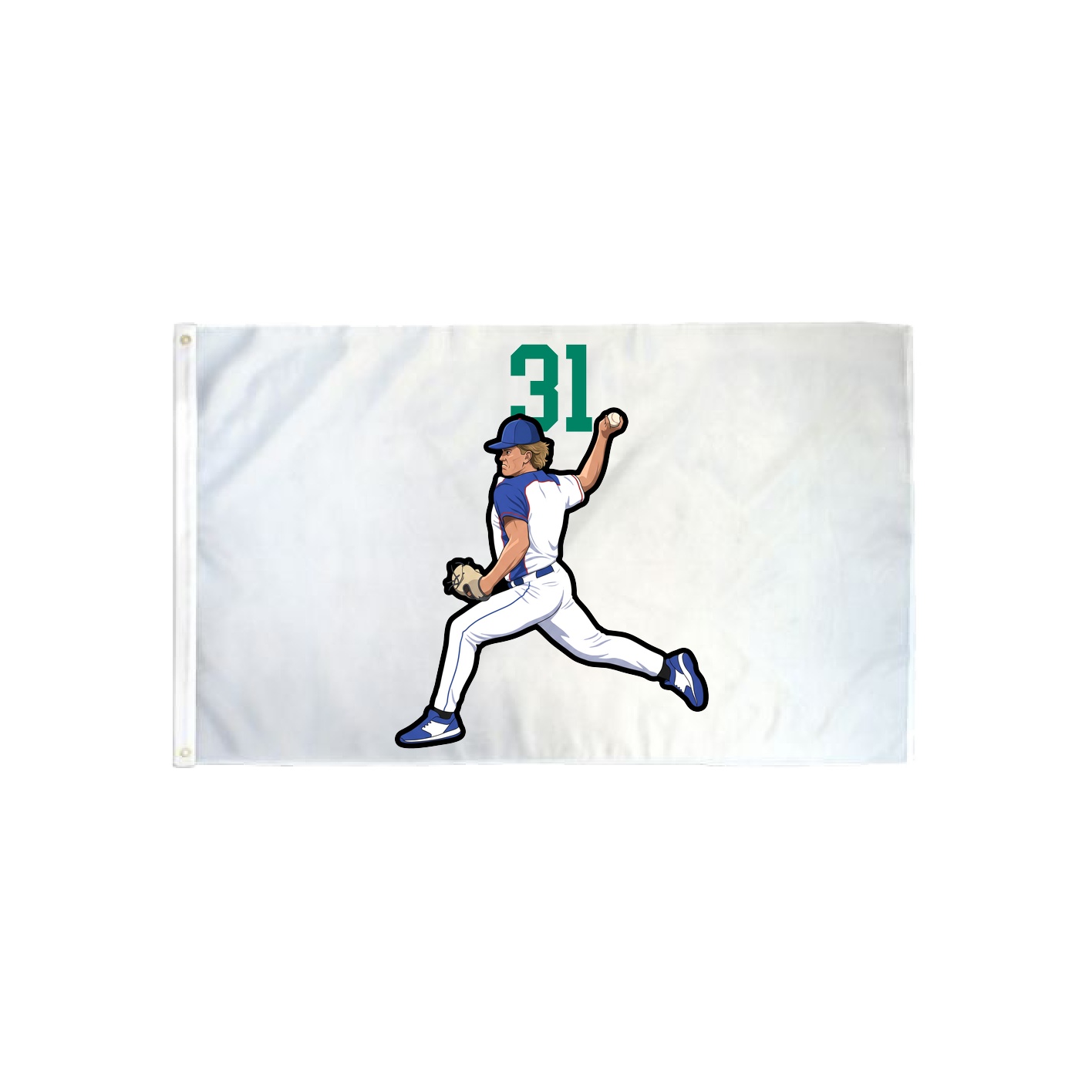 3x5 Flag — Number Top in Classic