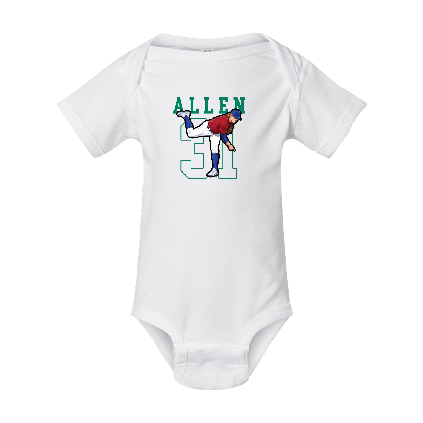 Baby Onesie — Shirsey in White