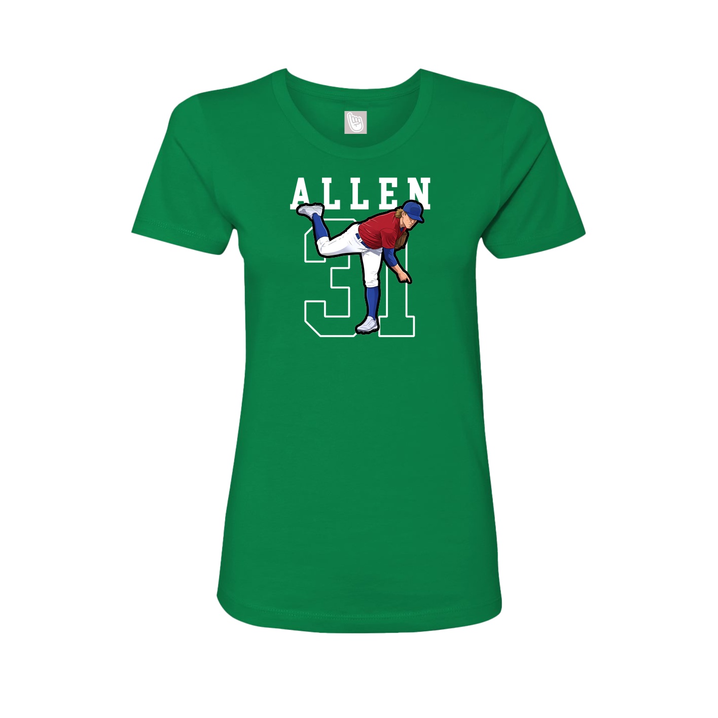 Fitted Women's Tee — Shirsey in Green