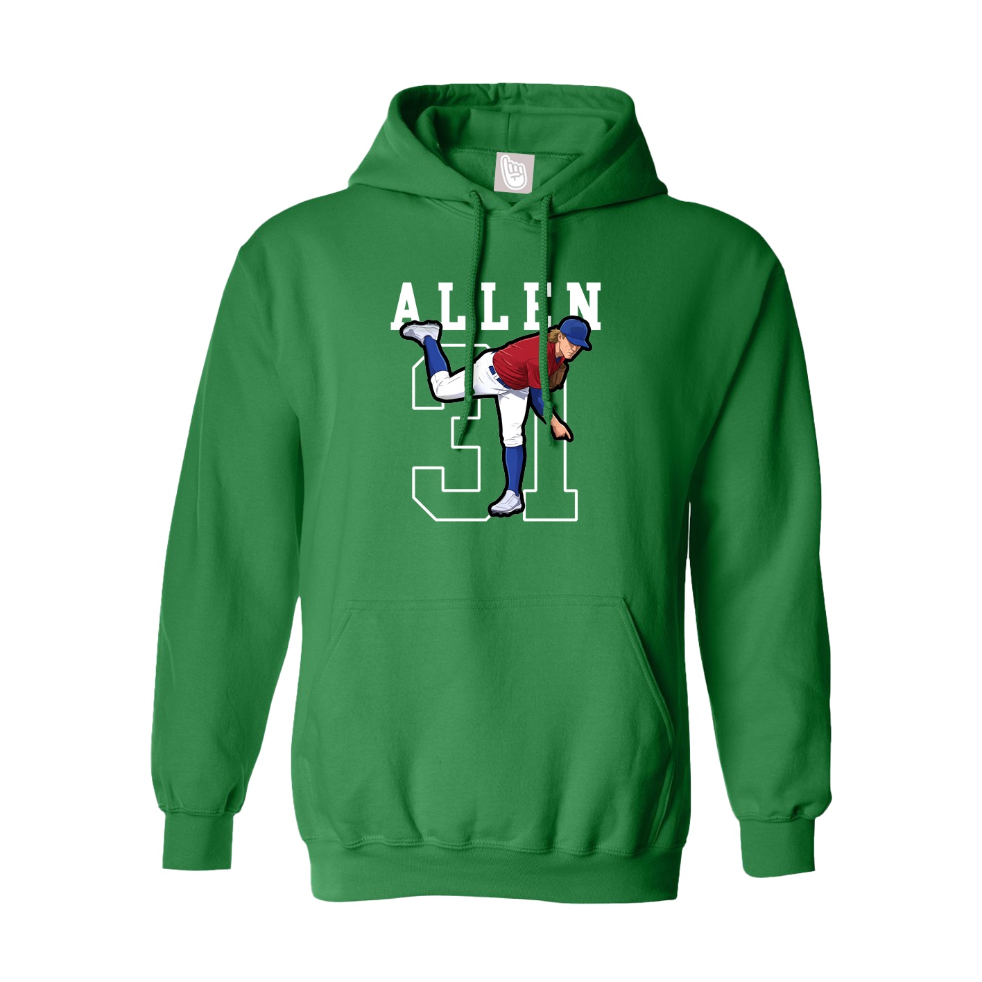 Youth Hoodie — Shirsey in Green