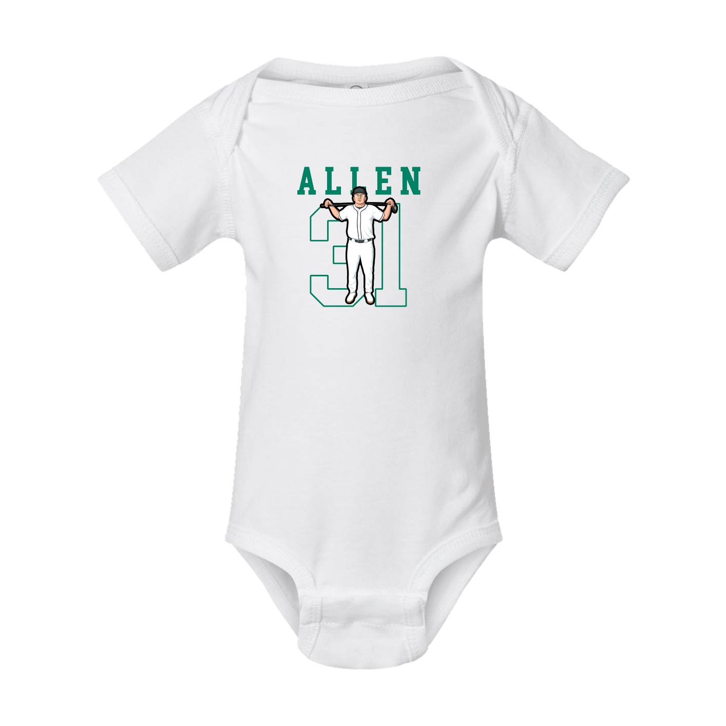 Baby Onesie — Shirsey in White