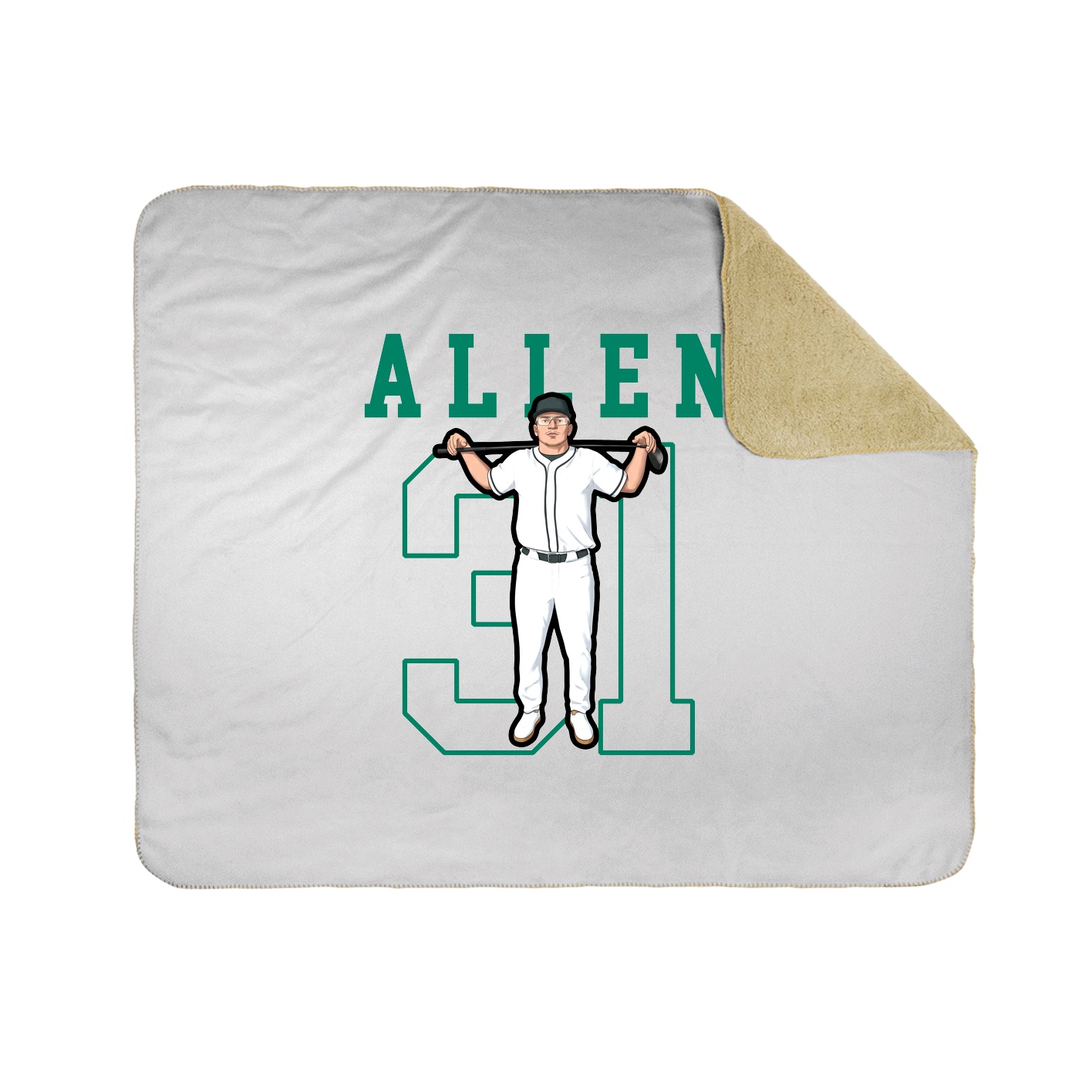 50x60 Sherpa Lined Throw Blanket