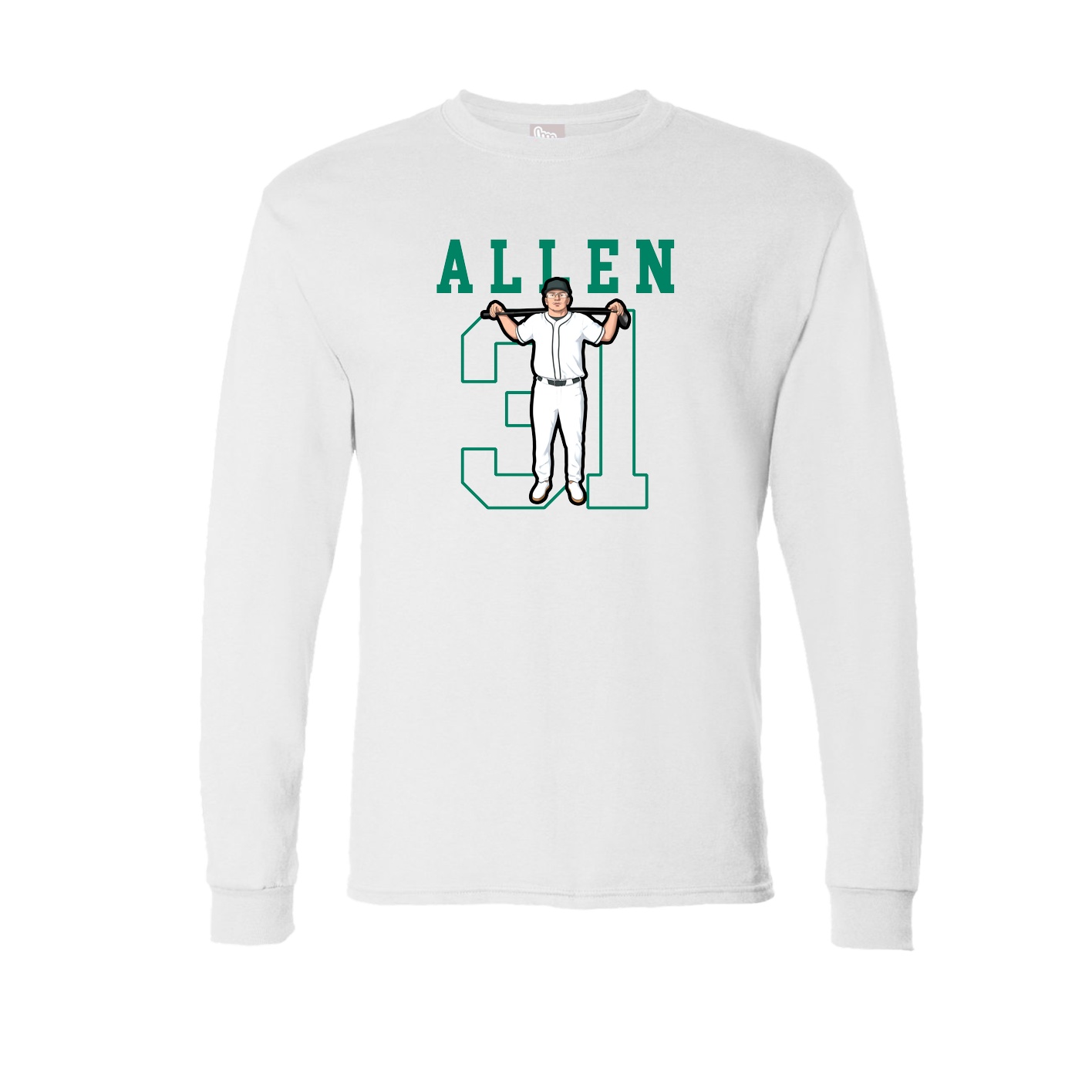 Long Sleeve Tee — Shirsey in White