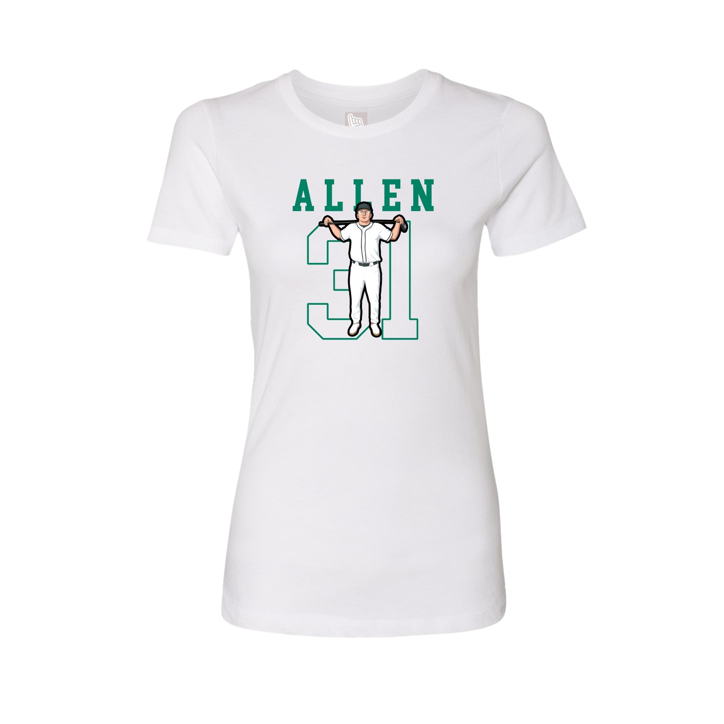 Fitted Women's Tee — Shirsey in White
